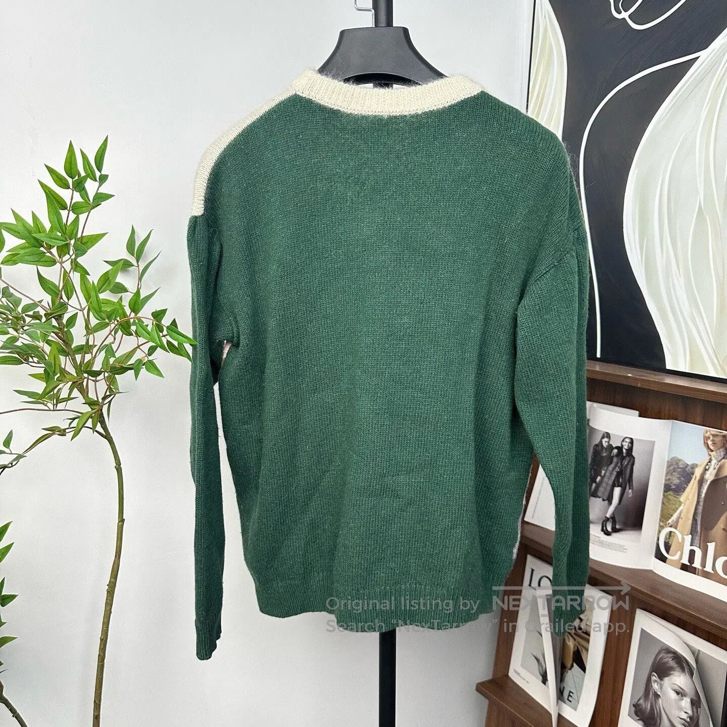Miu Miu Miu Miu Classic Cartoon Wool Sweater. Size XS / US 0-2 / IT 36-38 - 2 Thumbnail