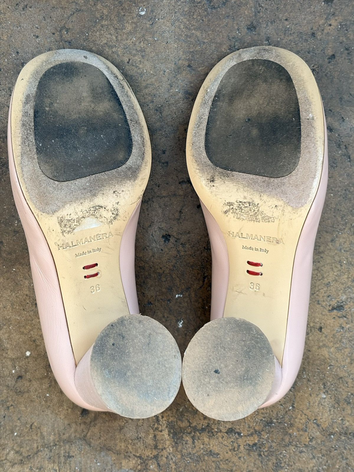 Halmanera HALMANERA pink leather chunky heels Size US 6.5 / IT 36.5 - 5 Thumbnail