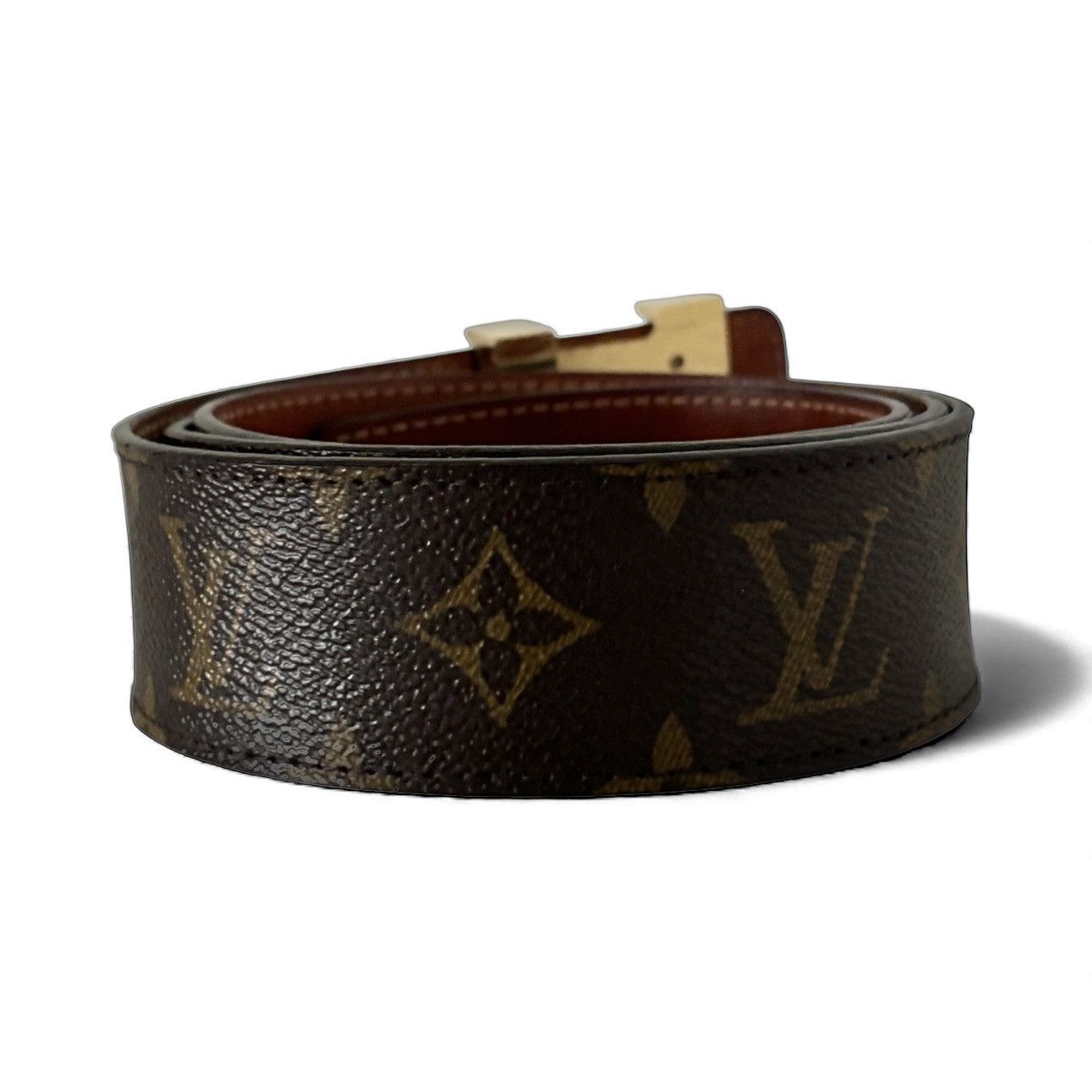 Louis Vuitton Louis Vuitton Monogram Initial leather belt Size ONE SIZE - 4 Thumbnail