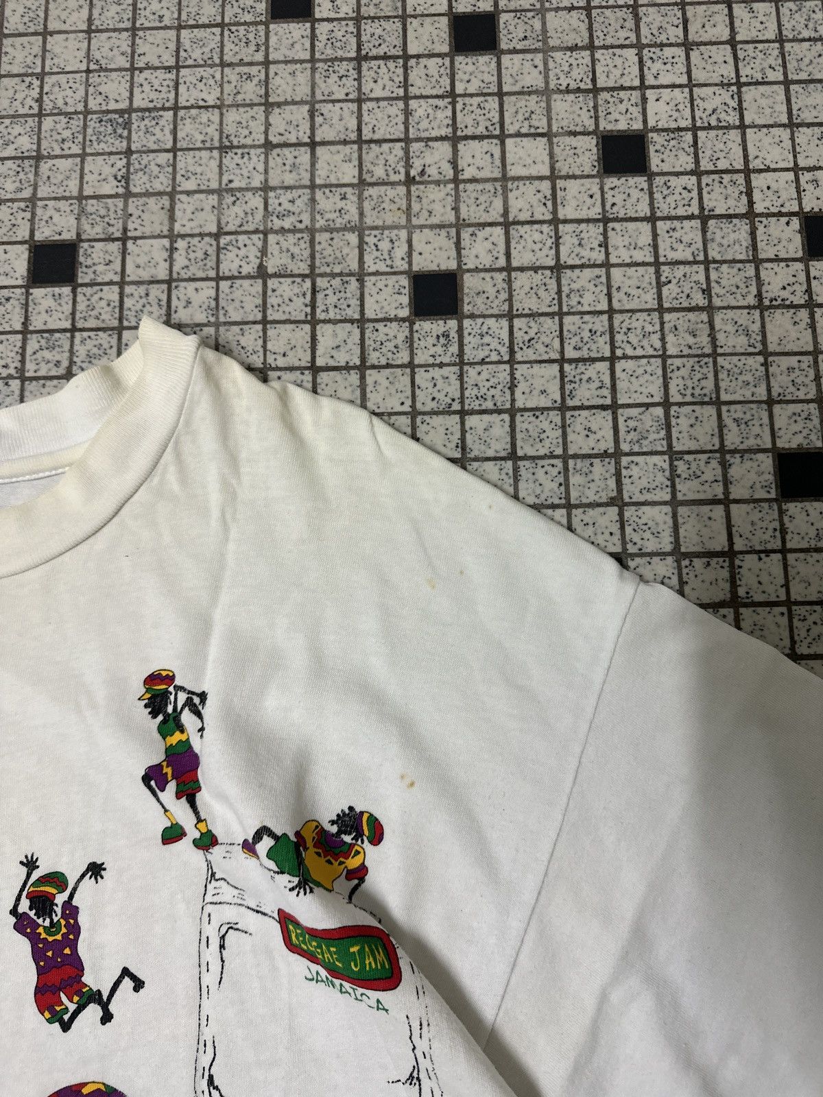 Vintage 🔥RARE🔥 Vintage 90s Reggae Jam Jamaica Over Print Shirt Size US L / EU 52-54 / 3 - 9 Thumbnail