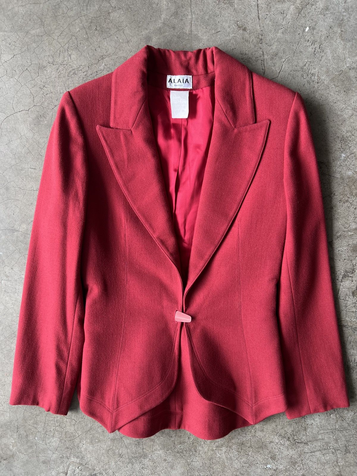 Alaia Alaïa - F/W91 Structured Suit Blazer Skirt Size S / US 4 / IT 40 - 6 Thumbnail