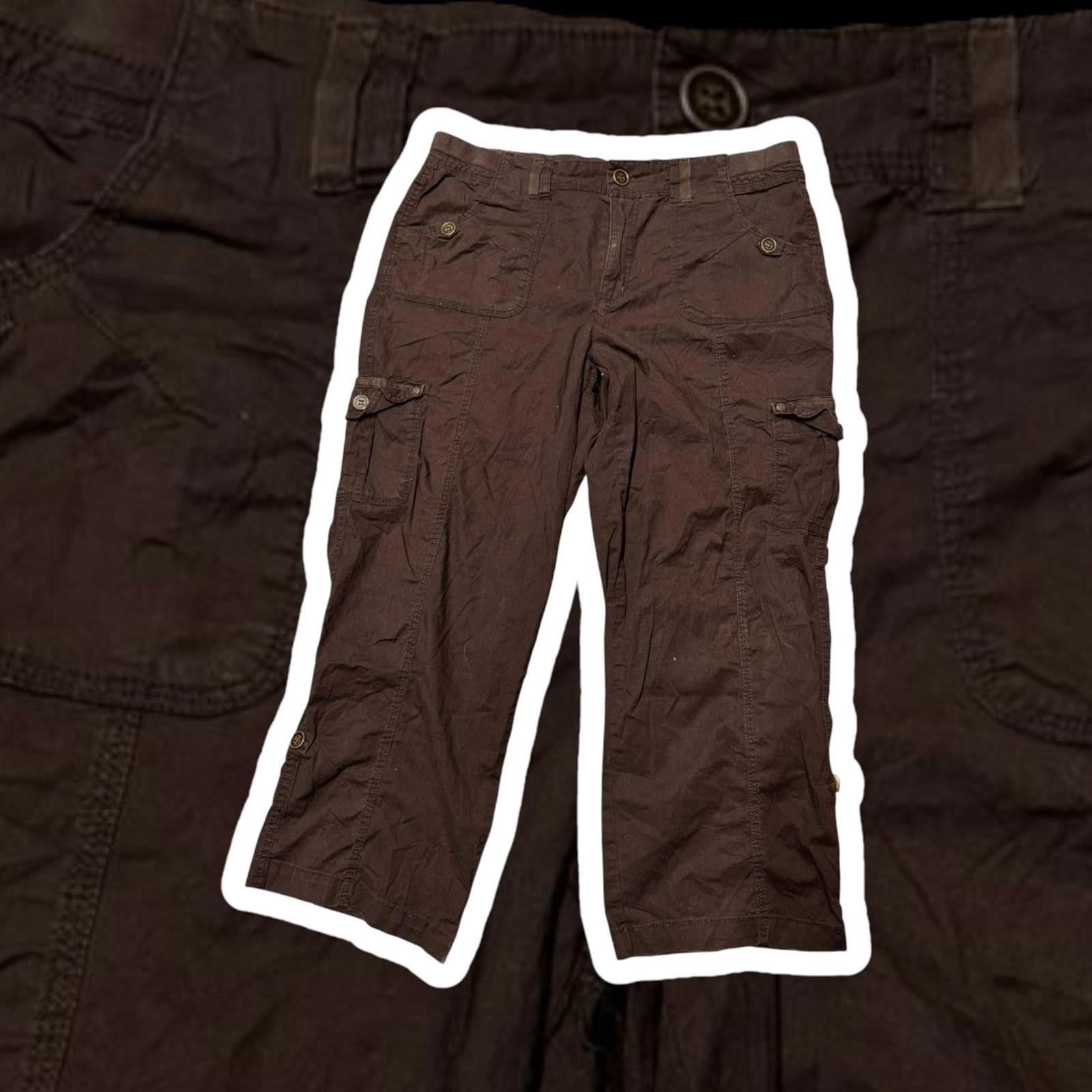 Journal Standard Standard Size 14 Brown Cargo Trousers Size 32" / US 10 / IT 46 - 1 Thumbnail