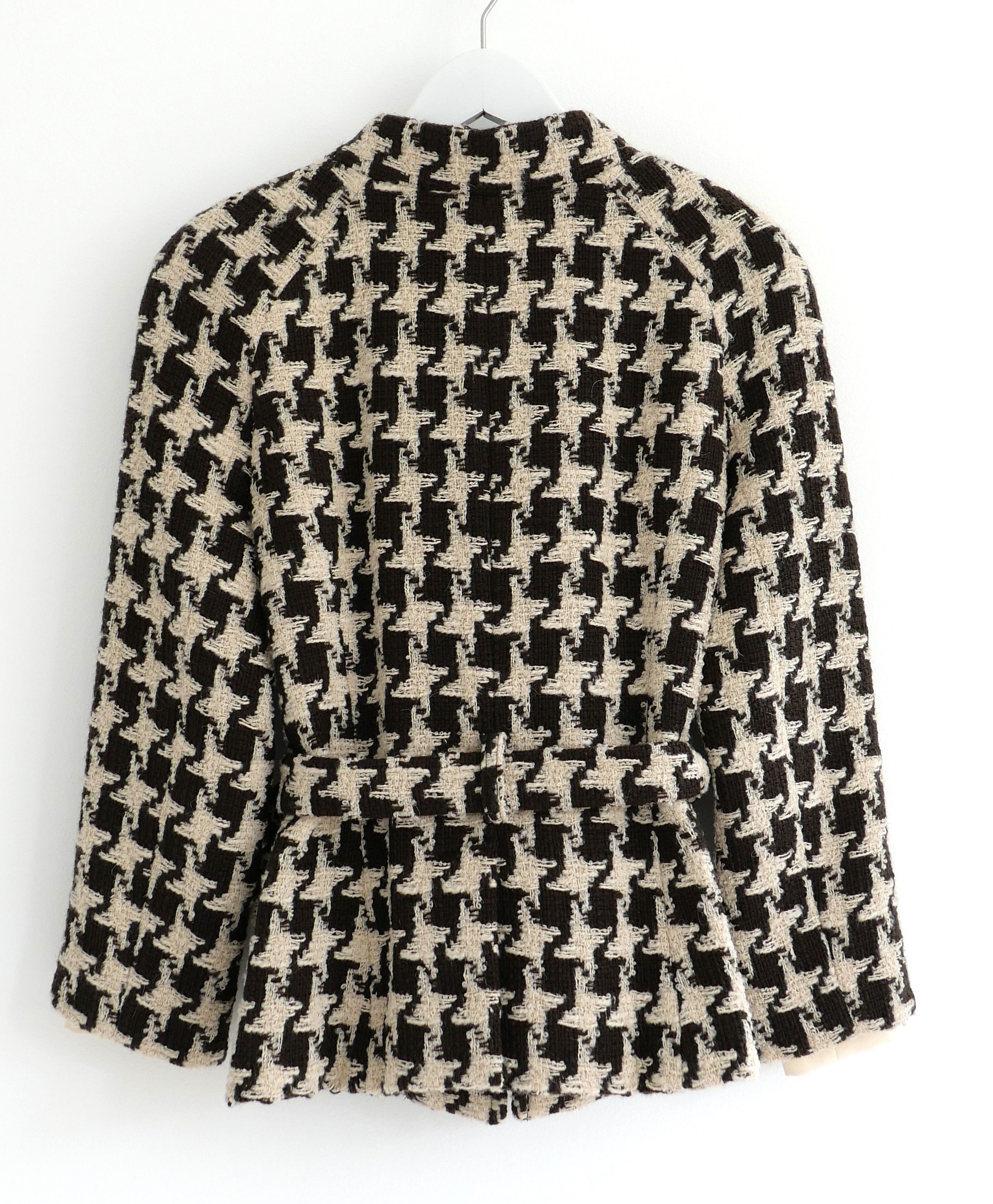 Chanel Chanel Pre-Fall 2009 'Paris-Moscow' Dogtooth Jacket Size S / US 4 / IT 40 - 2 Thumbnail