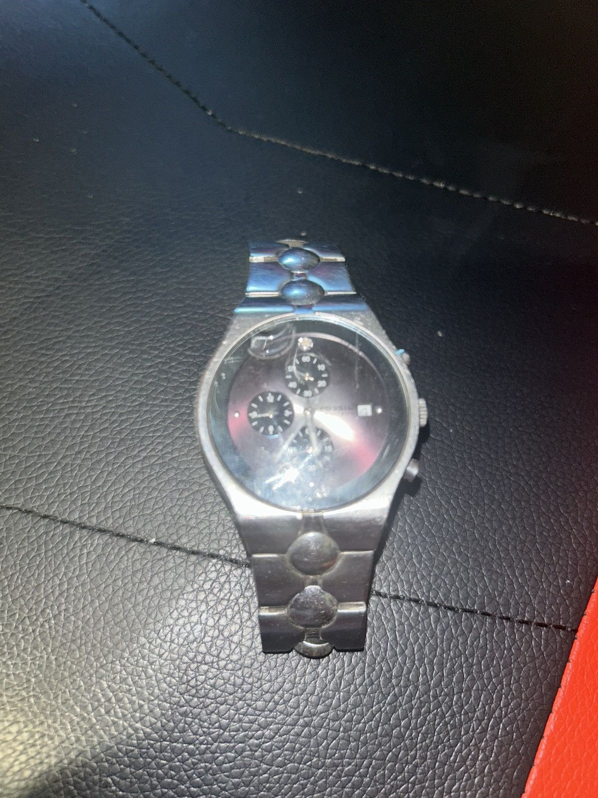 Fossil fossil 3 dial watch needs battery Size ONE SIZE - 2 Thumbnail