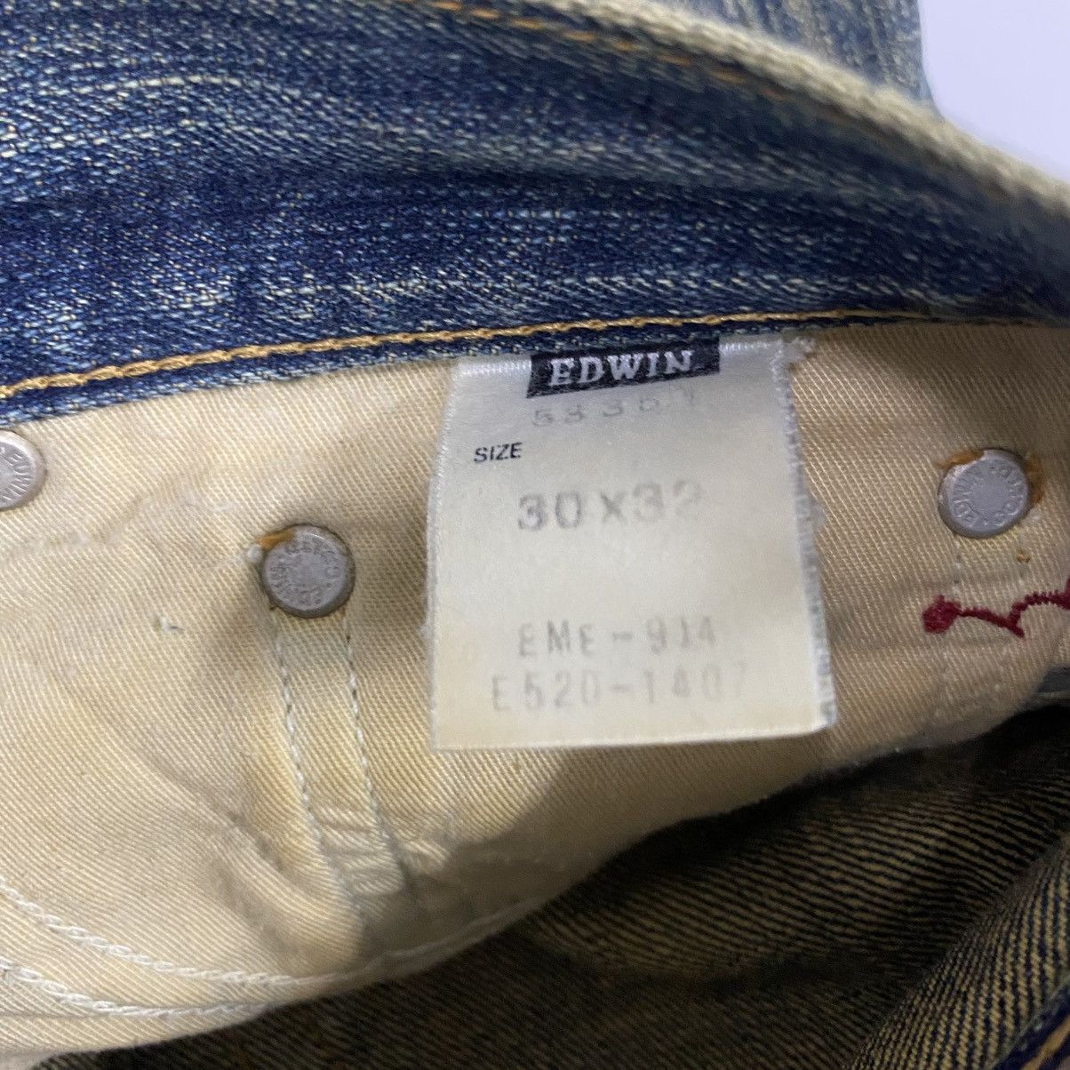 Designer × Edwin × Vintage Vintage Edwin 503 SD Super Flare Denim Inspired Tornado Mart Size 32" / US 10 / IT 46 - 8 Thumbnail