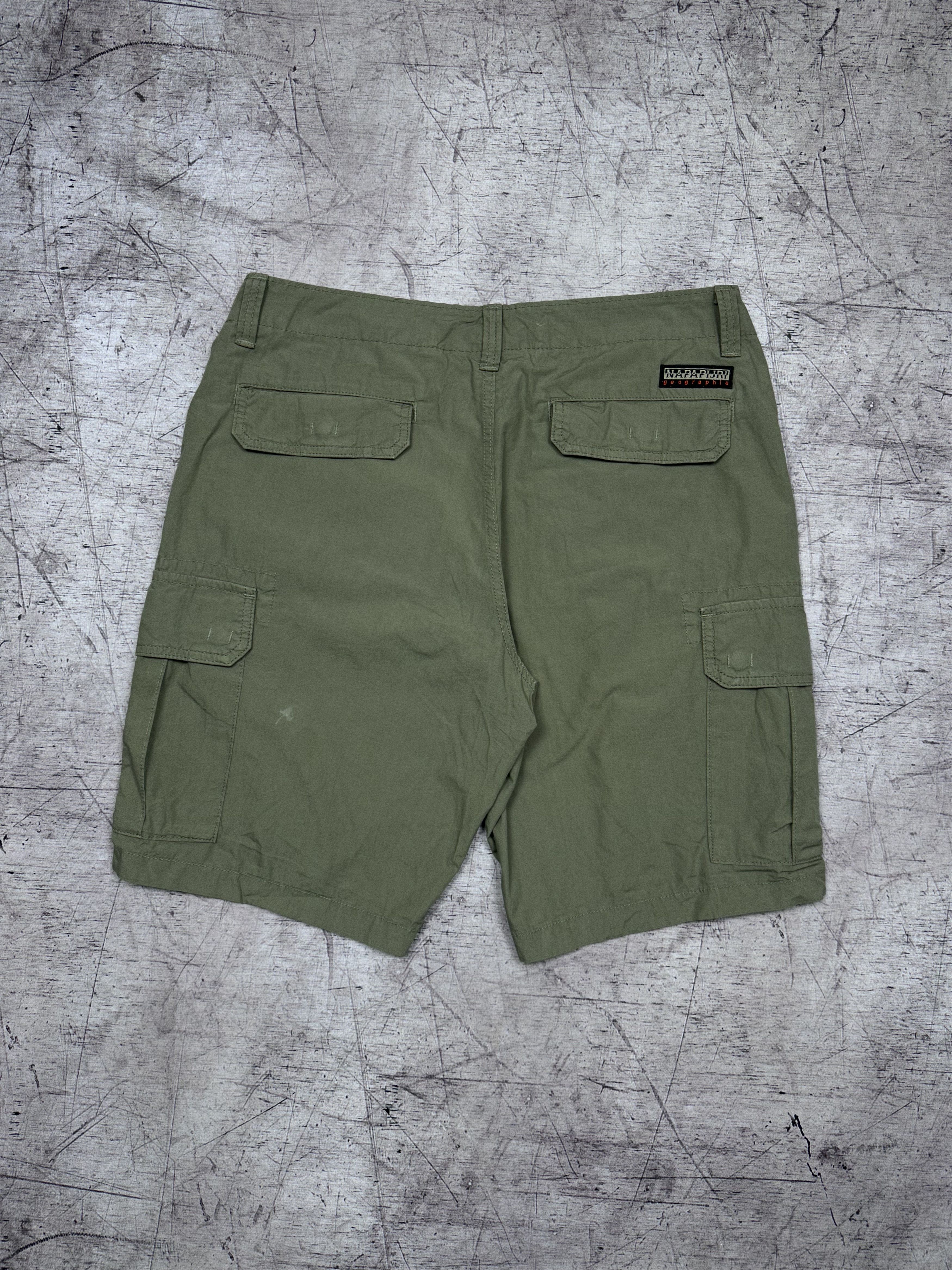 Napapijri Napapijri Mens Cargo Shorts Size US 34 / EU 50 - 7 Thumbnail