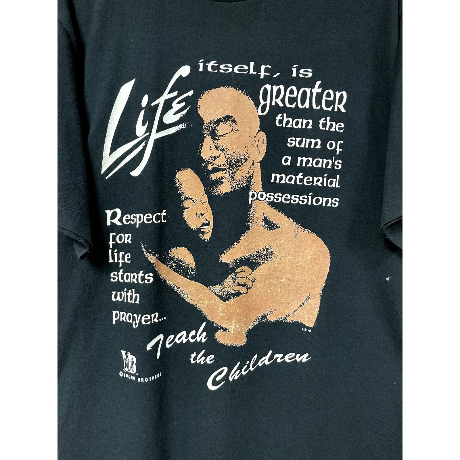Vintage Vintage Teach The Children Tee Size US XL / EU 56 / 4 - 3 Thumbnail