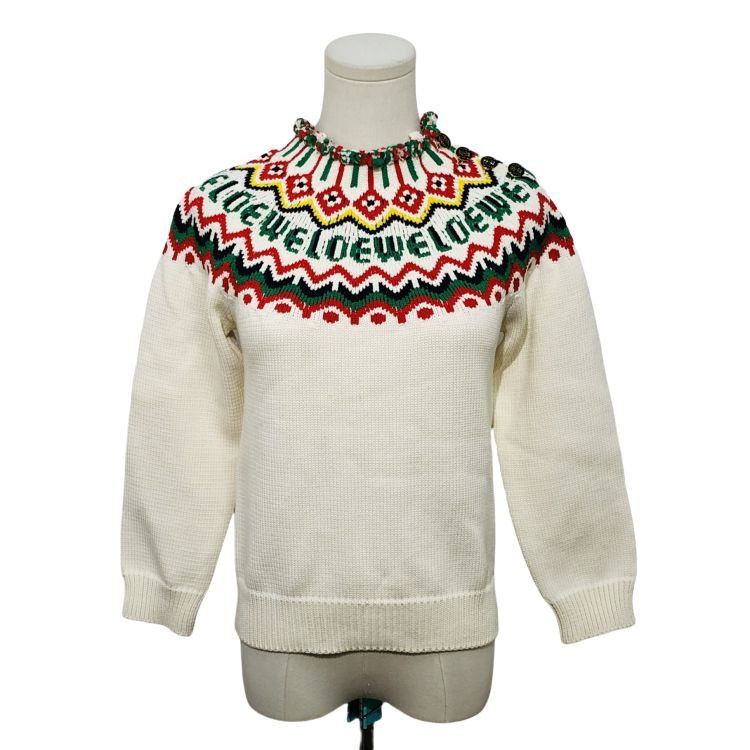 Loewe Loewe Multi-Color Knit Sweater Size M Size US M / EU 48-50 / 2 - 1 Thumbnail
