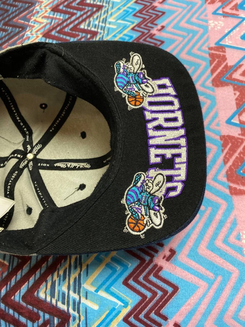 Mitchell & Ness Mitchell and Ness Charlotte Hornets Hat Club Draft Snapback Size ONE SIZE - 6 Thumbnail