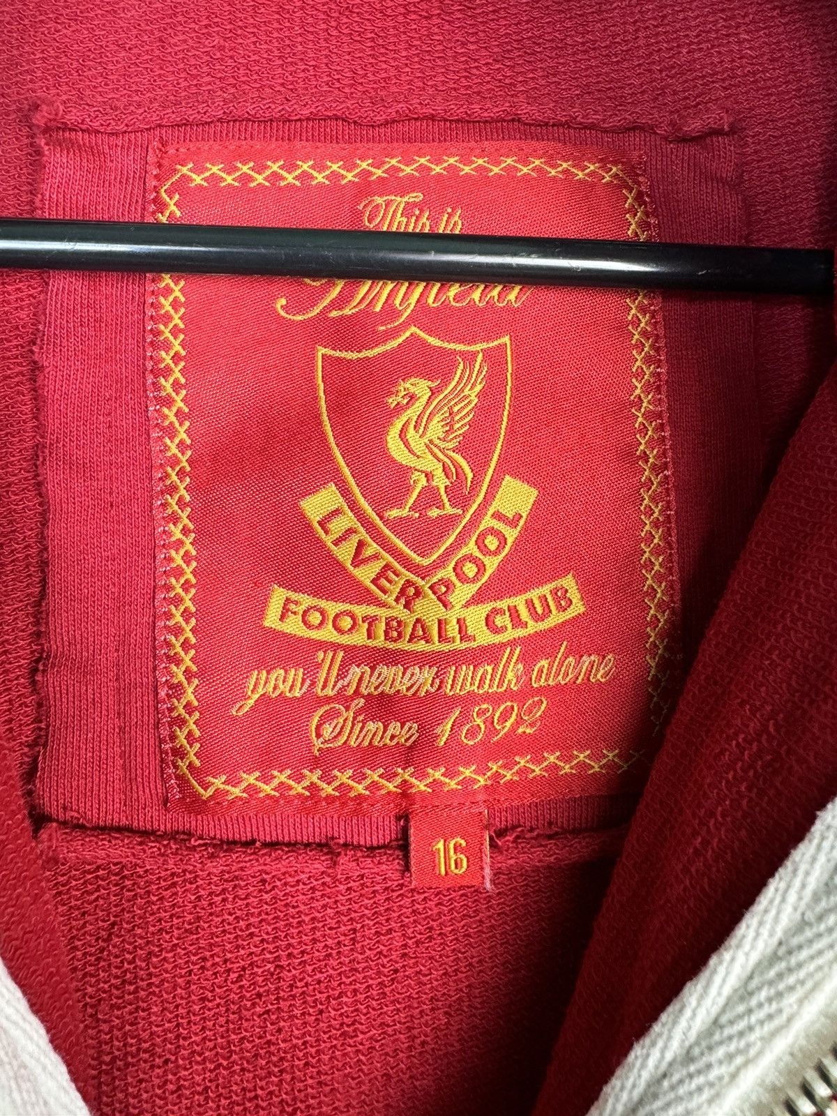 Vintage Liverpool FC Veste Femme Originale YNWA LFC - Size 16 Size US M / EU 48-50 / 2 - 4 Thumbnail