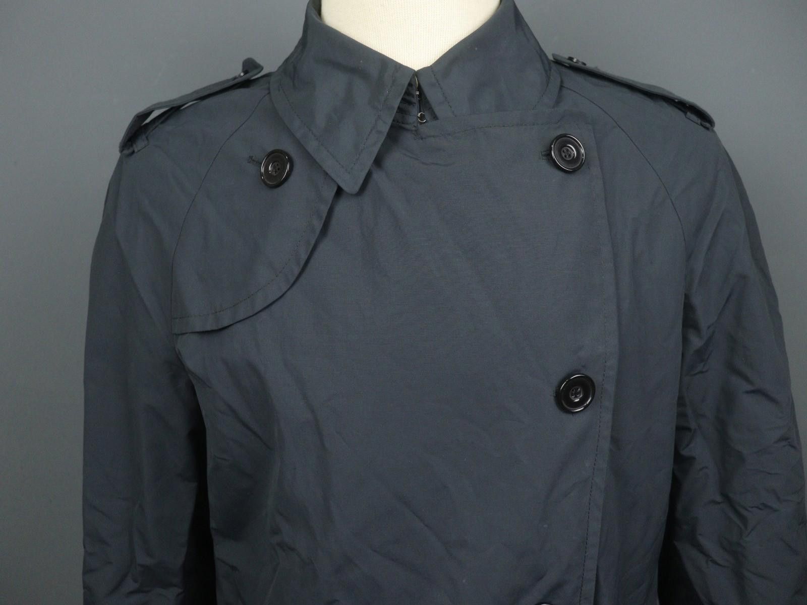 Aquascutum Aquascutum Gray Cotton Double Trench Coat Size 42R Size M / US 6-8 / IT 42-44 - 2 Thumbnail