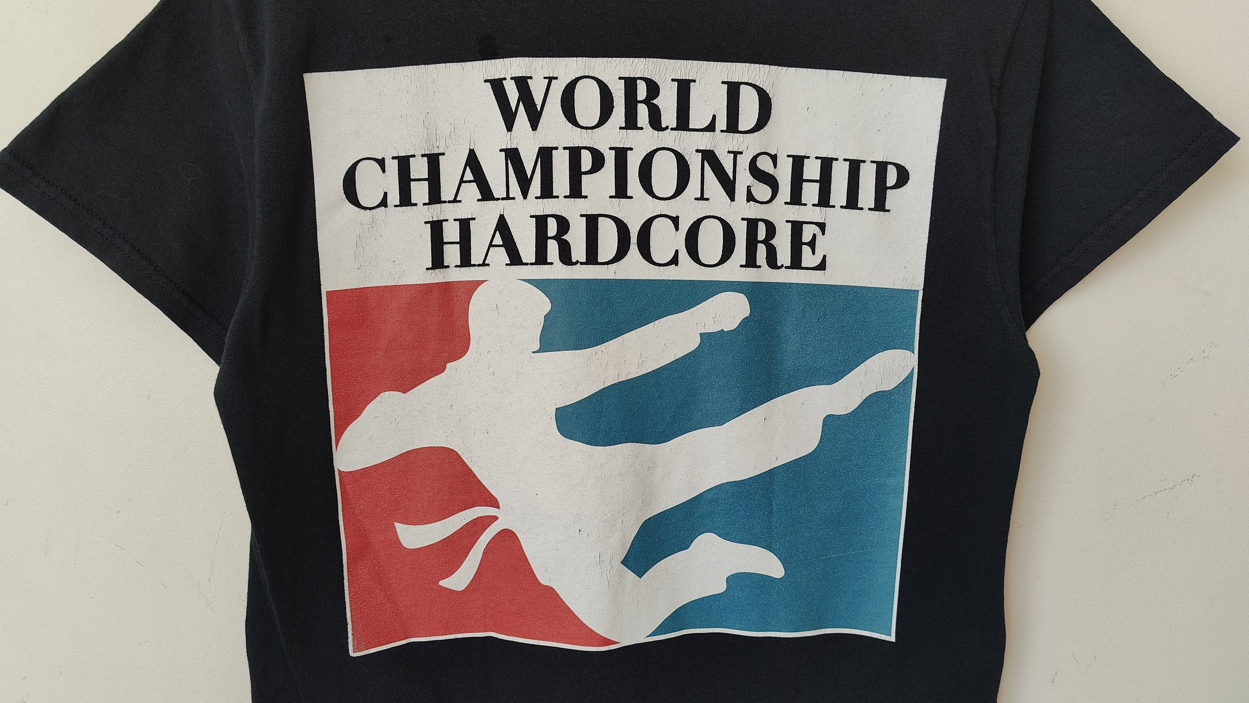 Band Tees Walls of Jericho World Championship Hardcore VTG Tshirt Size US S / EU 44-46 / 1 - 3 Thumbnail