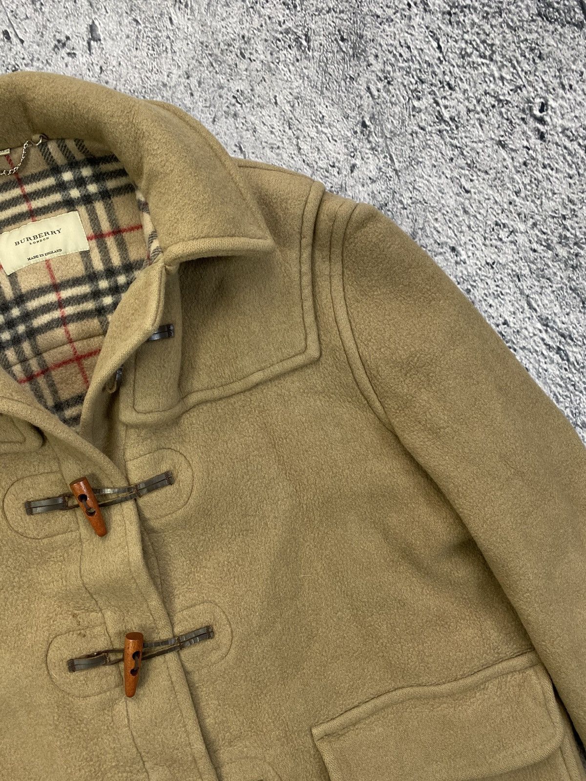 Burberry × Vintage Burberry hevy coat Vintage 90’ Size M / US 6-8 / IT 42-44 - 5 Thumbnail
