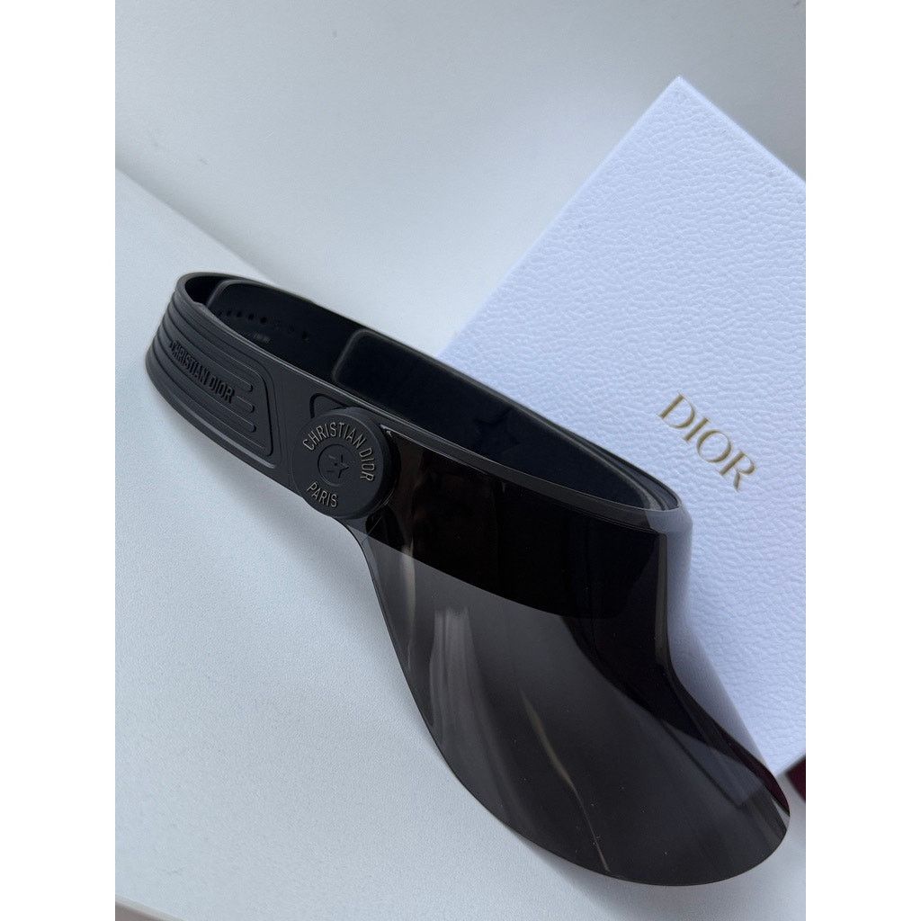 Dior NEW Dior Pacific V1U Visor Hat in Black $780 Size ONE SIZE - 6 Thumbnail