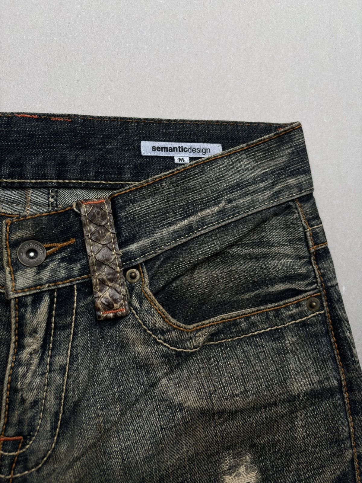 semanticdesign SEMANTIC DESIGN phyton flare jeans Size US 28 / EU 44 - 6 Thumbnail