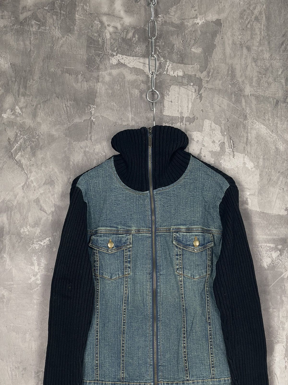 Hysteric Glamour × Japanese Brand × Vintage VINTAGE 90 DENIM JACKET HYSTERIC GLAMOUR STYLE DENIM JACKET Size M / US 6-8 / IT 42-44 - 2 Thumbnail