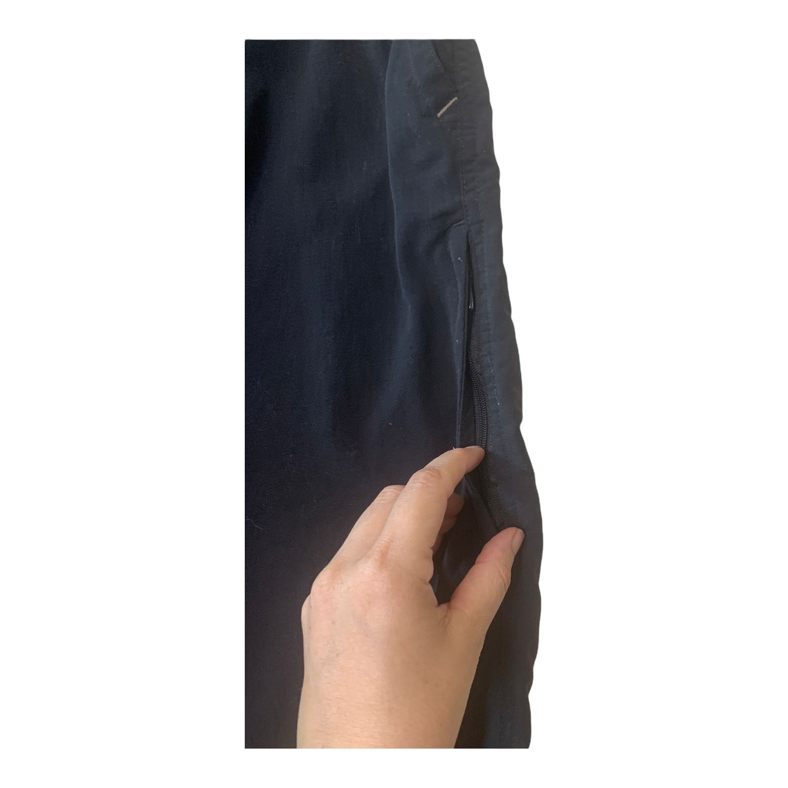 Rei Rei men black straight leg casual pants size large Size US 38 / EU 54 - 6 Thumbnail