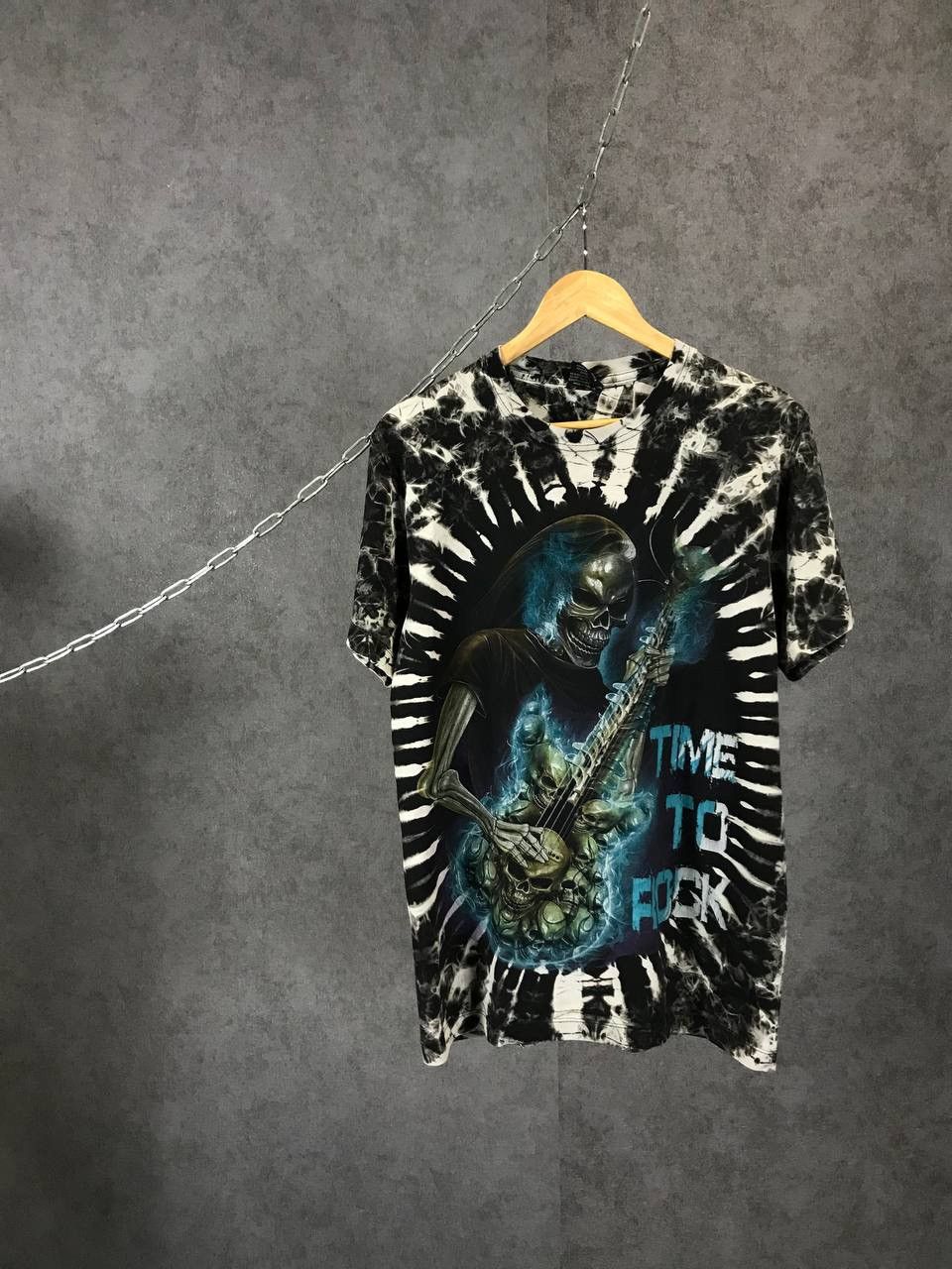 Vintage Skull vintage rock tee Size US M / EU 48-50 / 2 - 1 Thumbnail