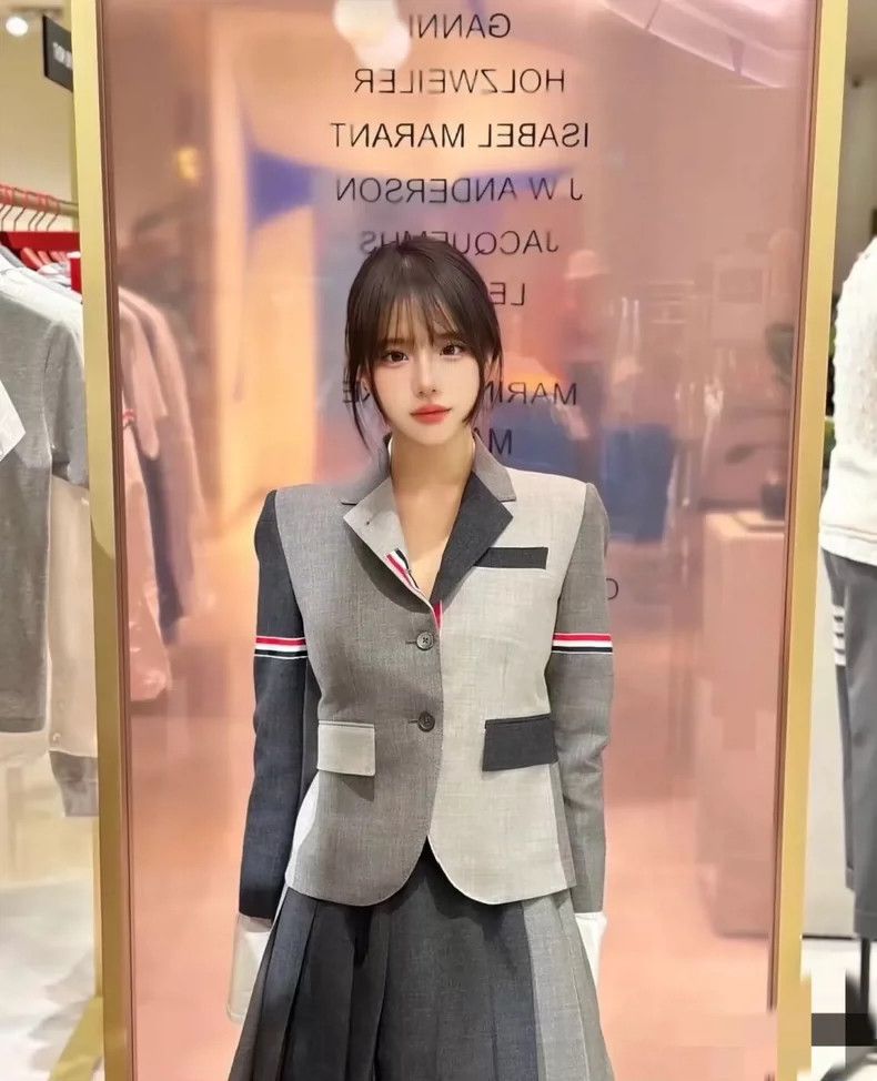 Thom Browne Thom Browne size40 A wool suit Size 40S - 8 Thumbnail