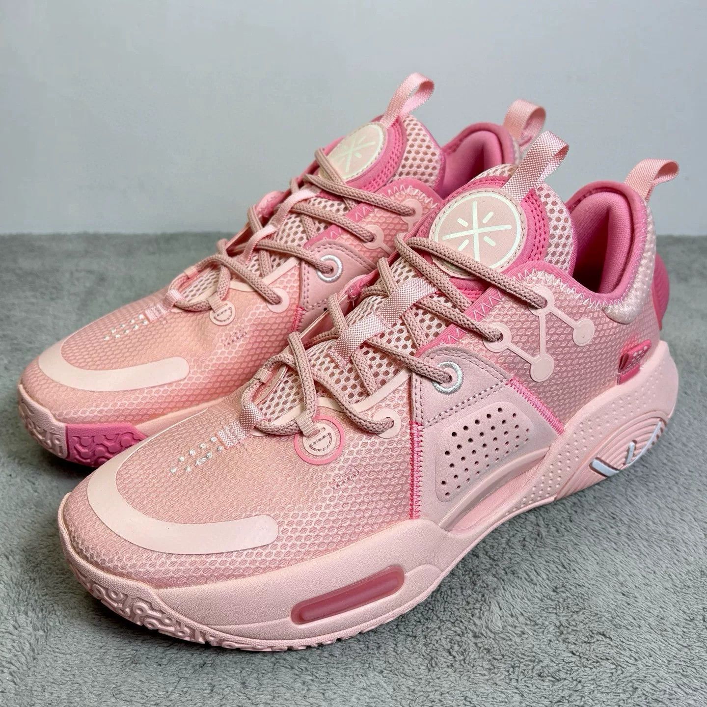 Li-Ning Li-Ning Basketball Pink Lowtop Sneakers 44 Men Size US 10.5 / EU 43-44 - 1 Thumbnail
