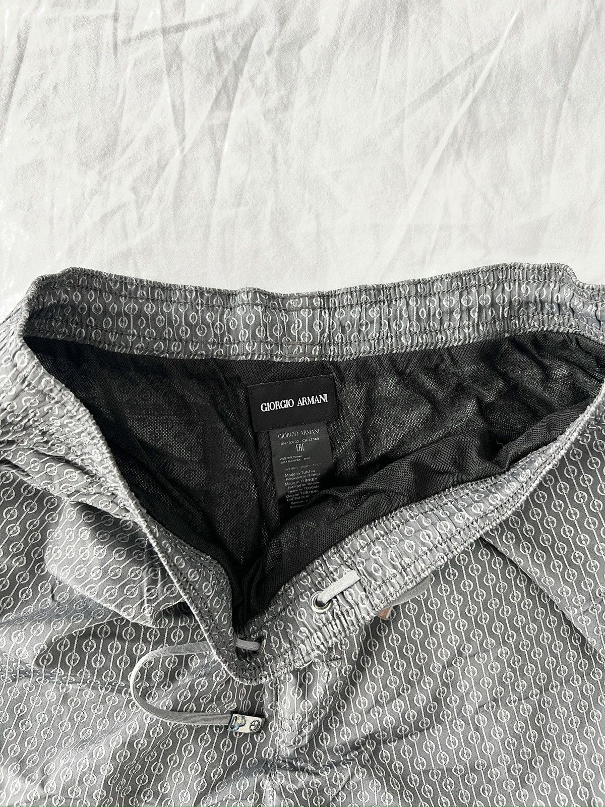 Giorgio Armani Giorgio Armani Monogramm Shorts Size US 30 / EU 46 - 3 Thumbnail