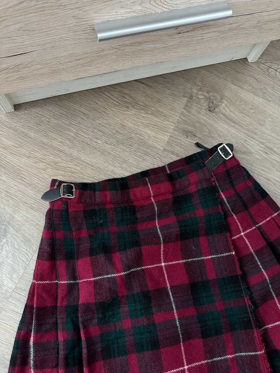 Other UK × Vintage Vintage Scottish Wool Red Julius Skirt Size 27" / US 4 / IT 40 - 15 Thumbnail
