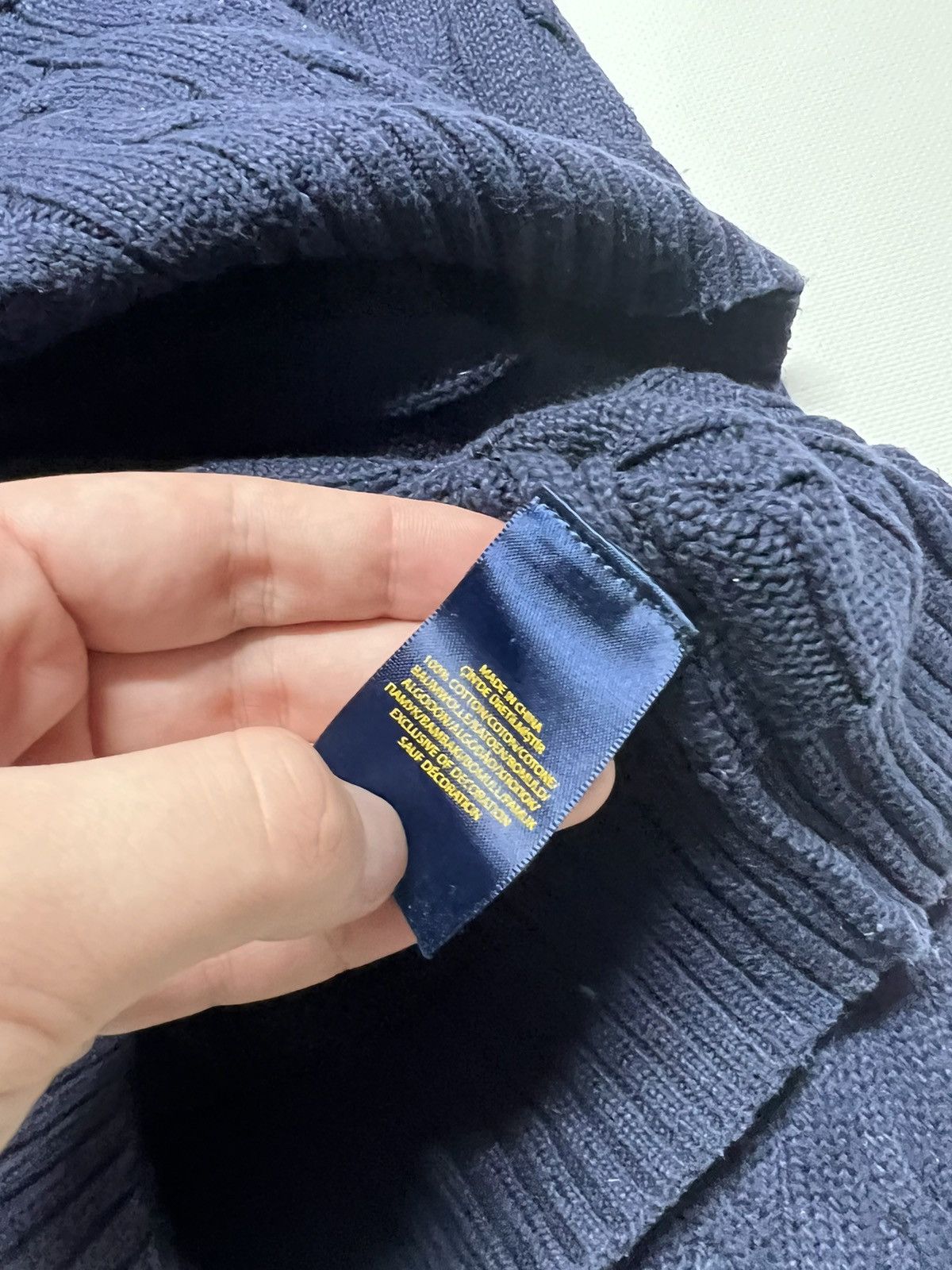 Vintage Vintage Y2k Polo By Ralph Lauren 💙 Knit Sweater 00’s Size US M / EU 48-50 / 2 - 5 Thumbnail