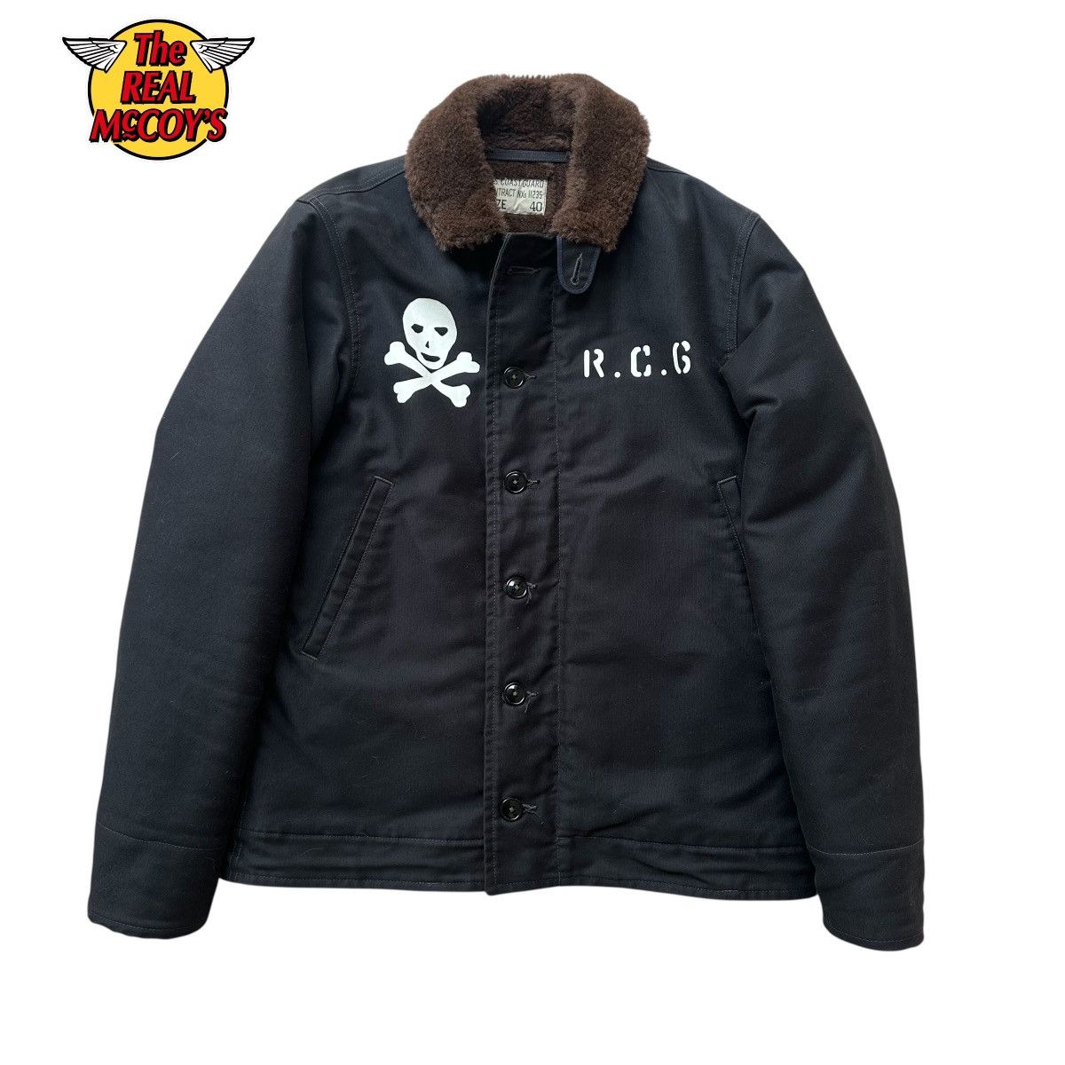 The Real McCoy's THE REAL McCOY’S N-1 NAVY RESCUE CUTTER Size US M / EU 48-50 / 2 - 1 Thumbnail