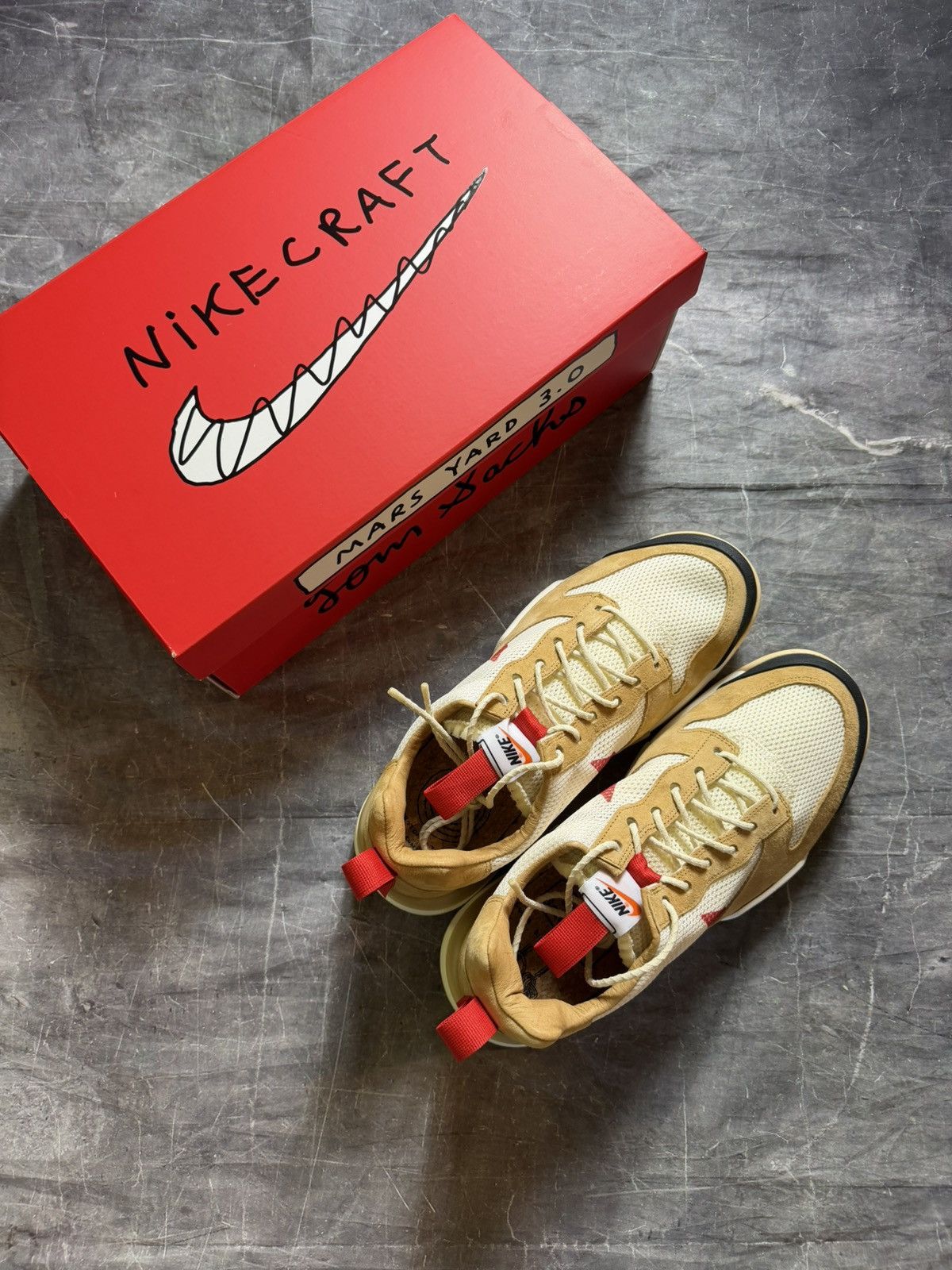 Nike × Tom Sachs Nike Tom Sachs Mars Yard 3.0 Size US 13 / EU 46 - 2 Thumbnail