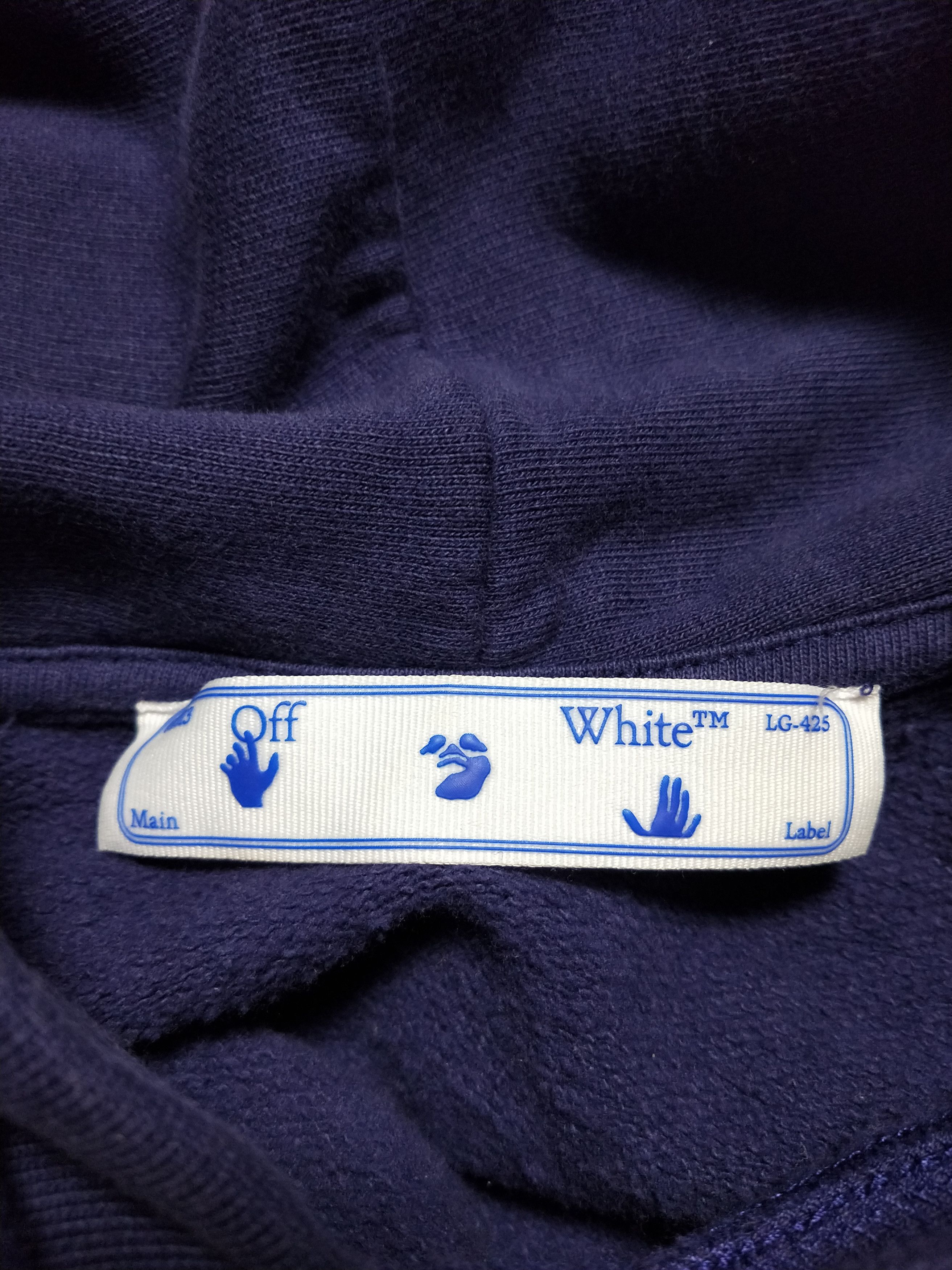Off-White Running Wolves Hoodie Size US S / EU 44-46 / 1 - 5 Thumbnail