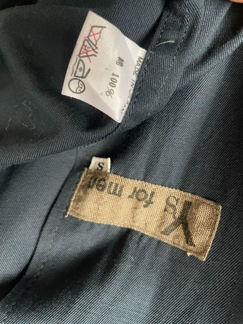 Y's for Men Y's For Men 70s Hemp Label Dark Cyan Men's Laid-back Casua Size US S / EU 44-46 / 1 - 7 Thumbnail