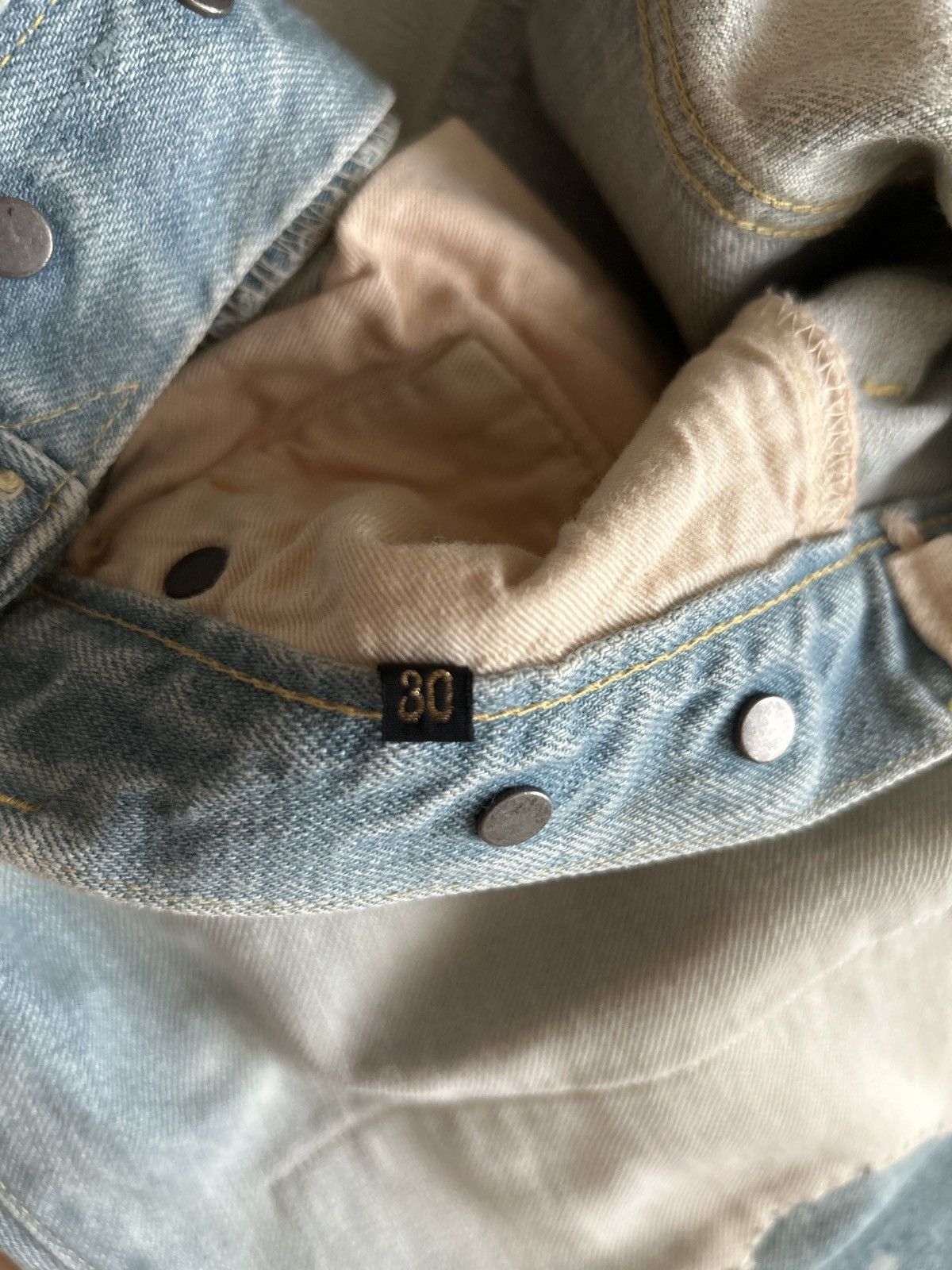 Kapital × Kapital Kountry Kapital kountry patchwork denim Size US 30 / EU 46 - 15 Thumbnail