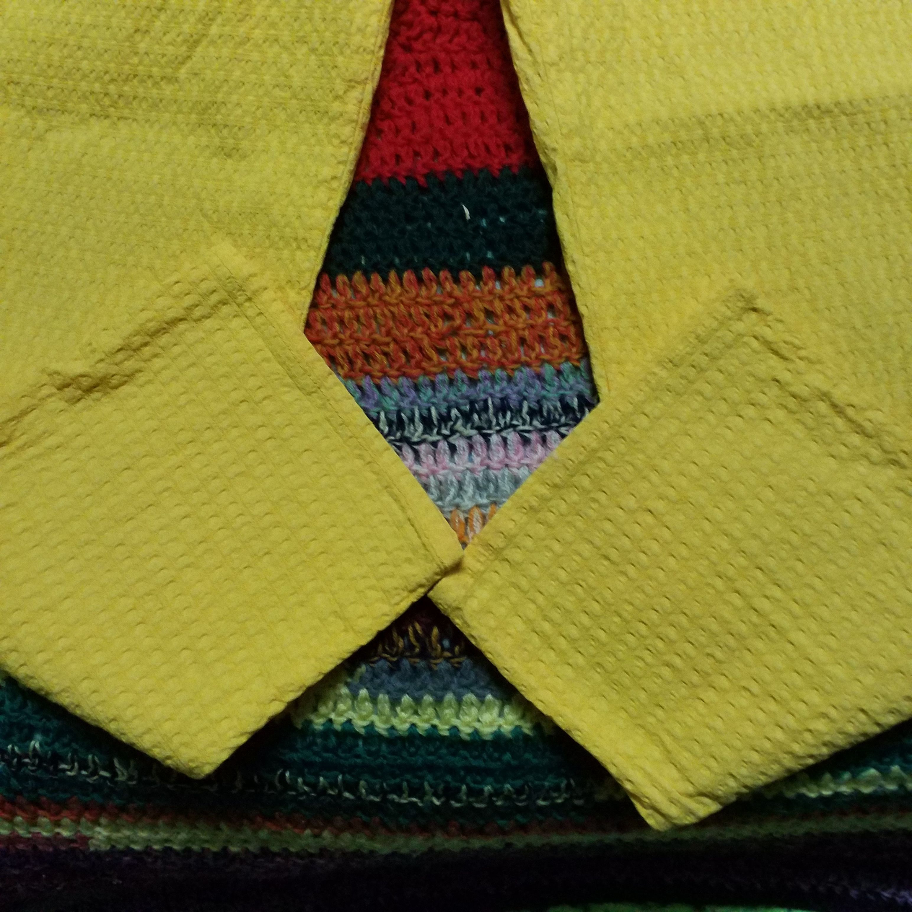 Designer ENTRE AMIS 3Q PANT ELASTANE LIGHT YELLOW 😘😘 Size 32" / US 10 / IT 46 - 2 Thumbnail