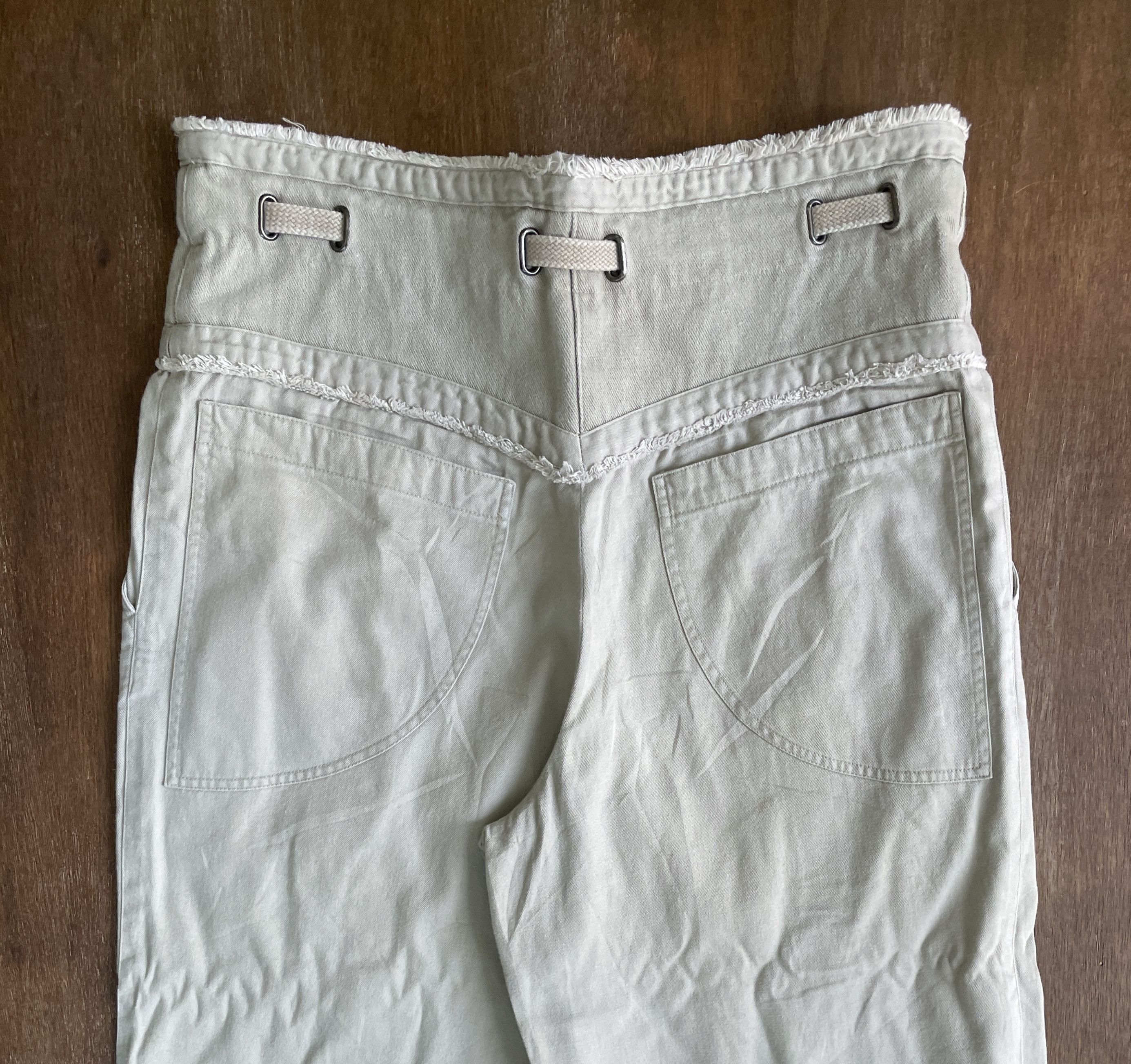 Issey Miyake ISSEY MIYAKE High Waist Panel Crop Pants Size US 32 / EU 48 - 7 Thumbnail