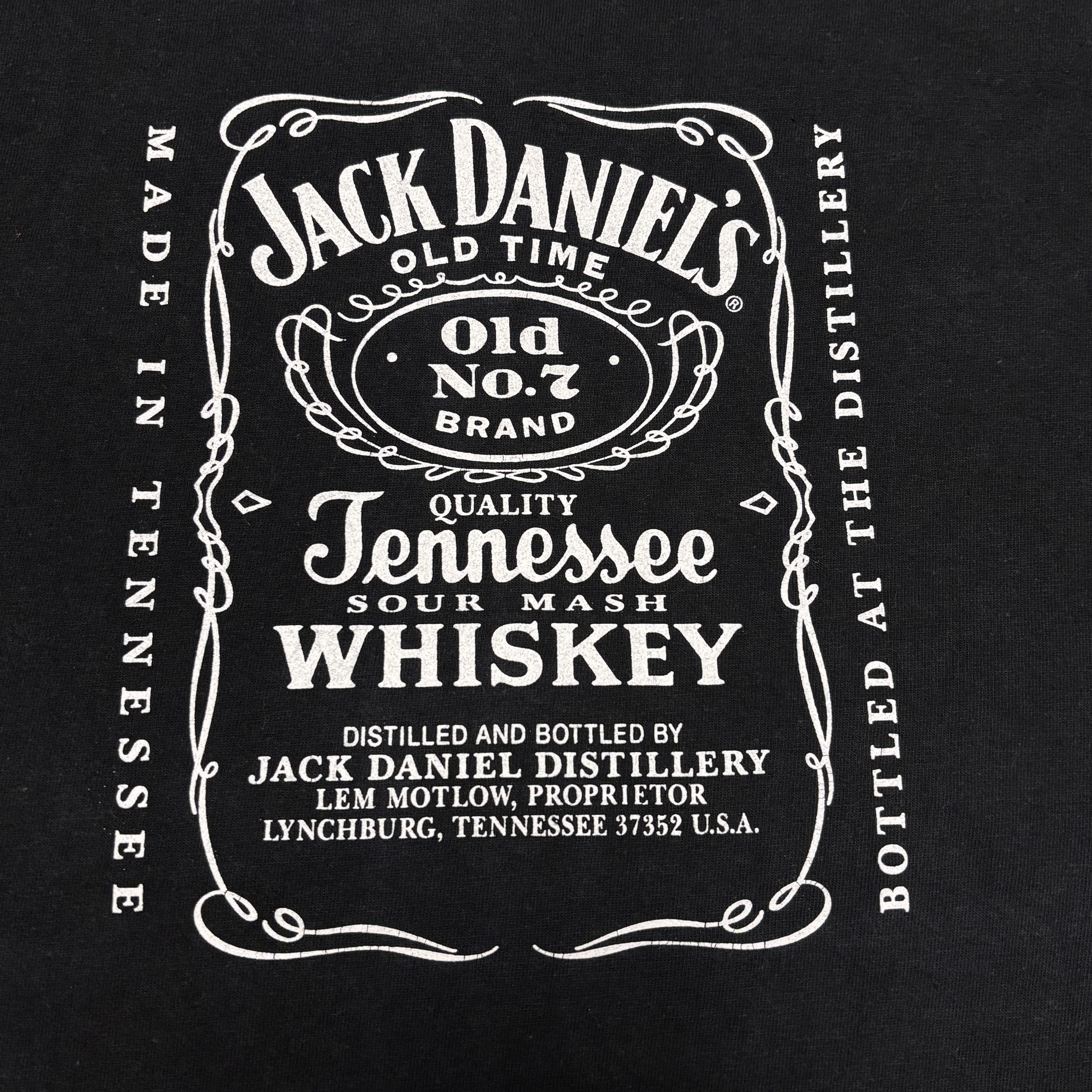 Band Tees × Vintage Vintage Jack Daniels Shirt Alcohol Whiskey 90s Graphic Tee Size US L / EU 52-54 / 3 - 4 Thumbnail