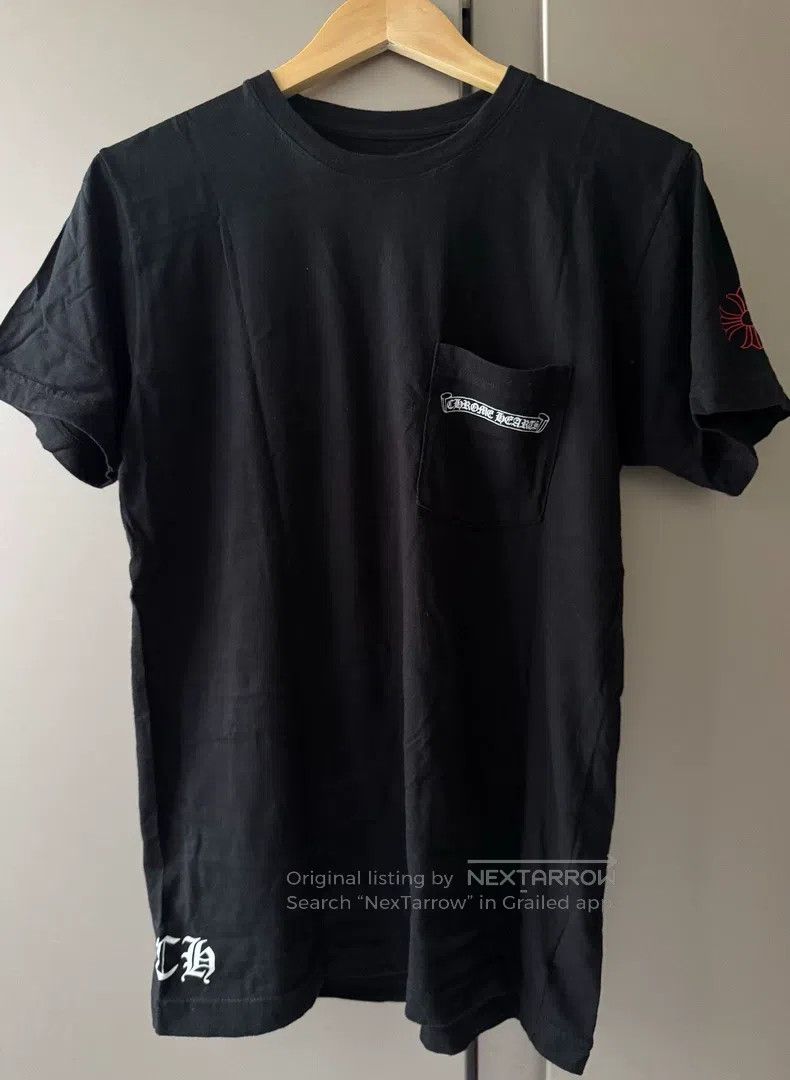 Chrome Hearts CHROME HEARTS Size M Black and red USA limited scroll short Size US M / EU 48-50 / 2 - 2 Thumbnail
