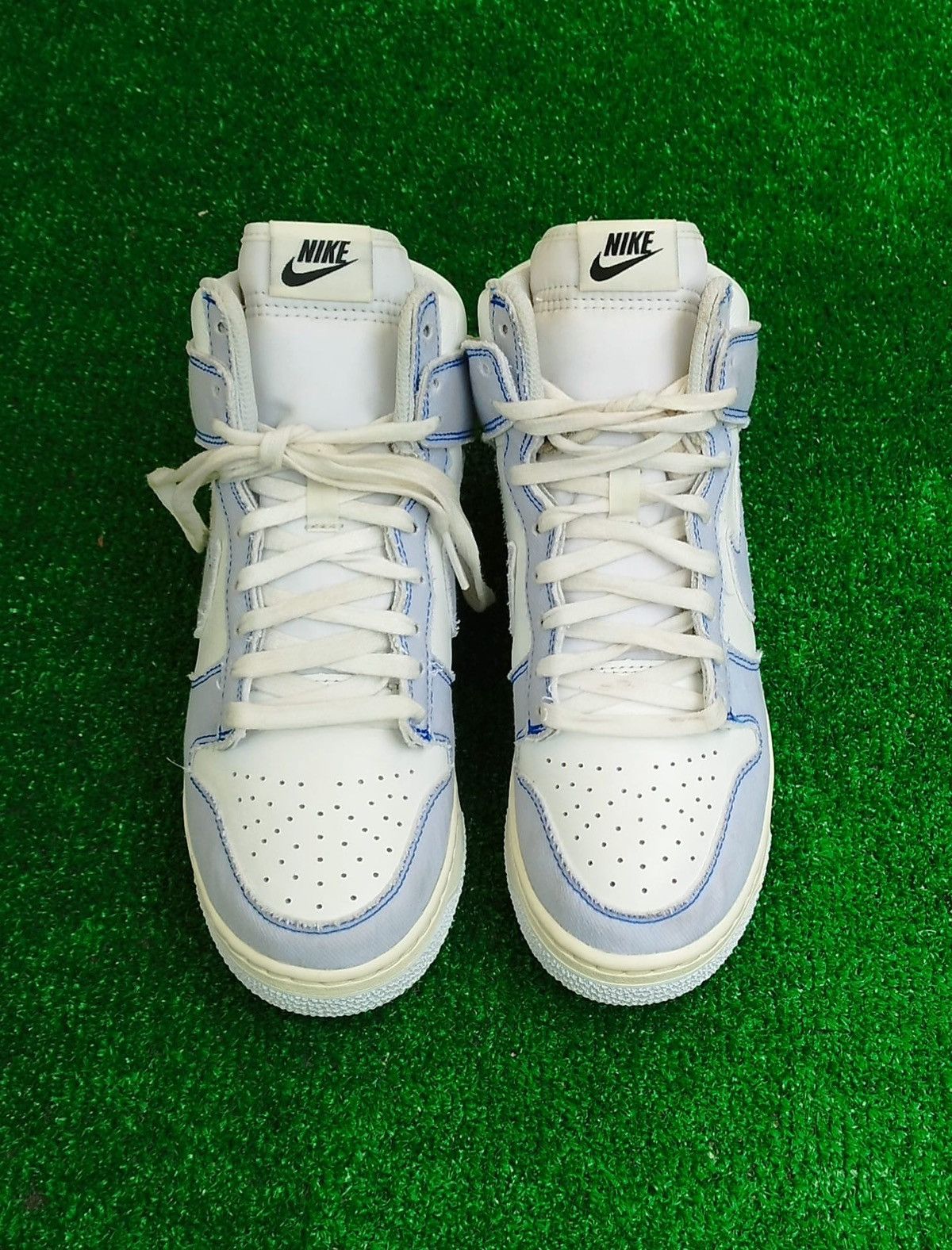 Nike Nike Dunk High 1985 Blue Denim Unisex # 6,5us. - #39eu Size US 6.5 / IT 36.5 - 2 Thumbnail