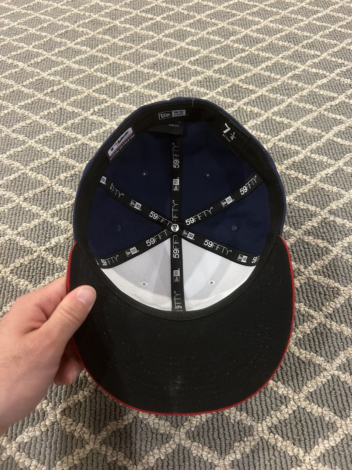 New Era Retro White Sox Fitted Hat Size ONE SIZE - 7 Thumbnail