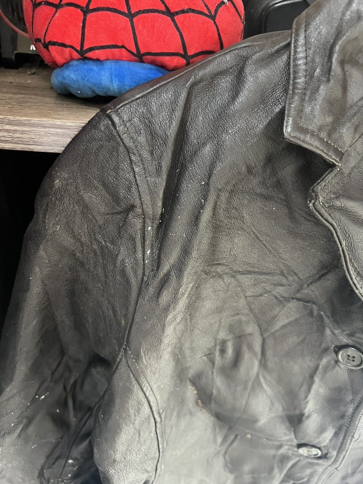 Comme Ca Ism 🔥Comme Ca Ism Button Leather Jacket Size S / US 4 / IT 40 - 5 Thumbnail