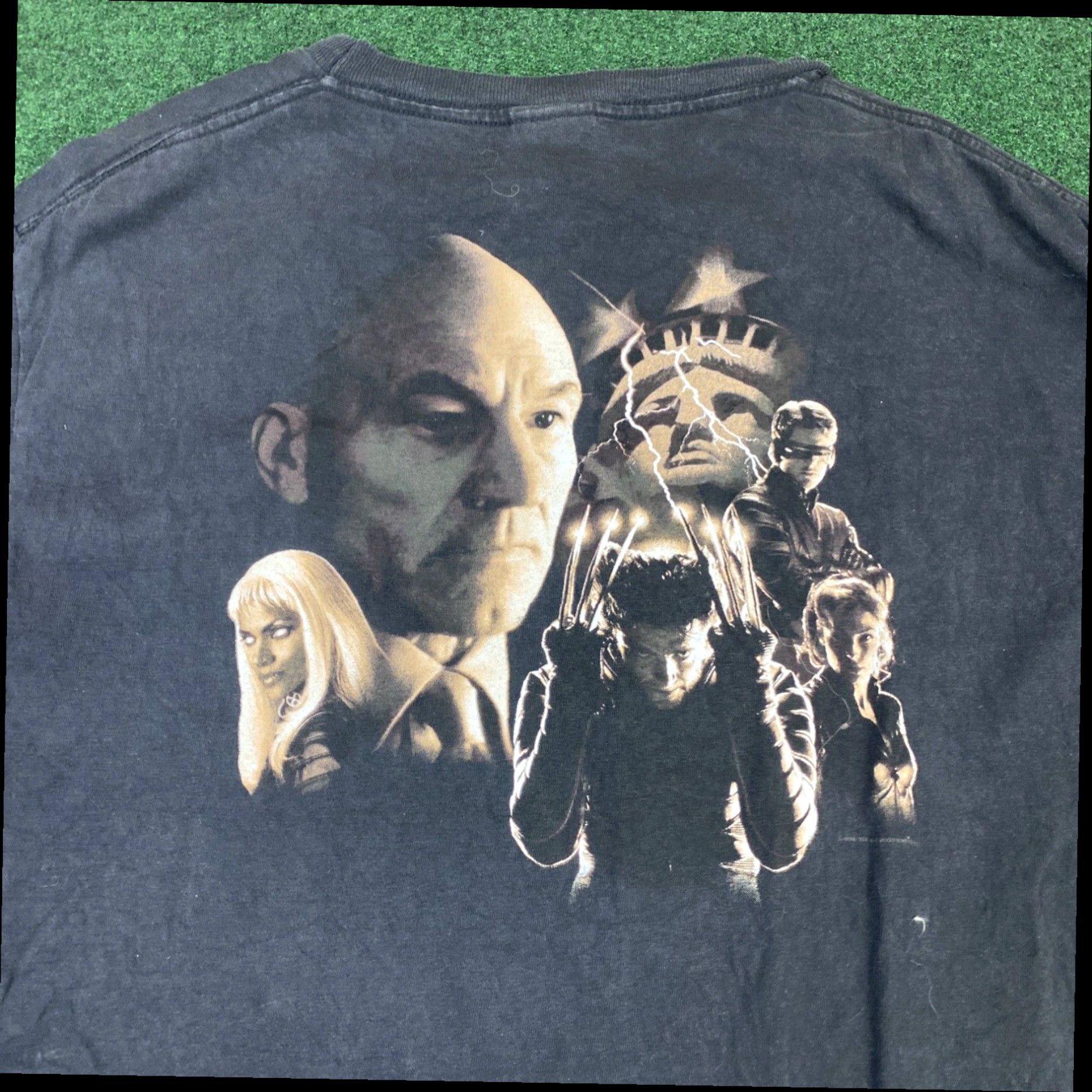 Delta Vintage 2000 Marvel X Men Movie Promo Shirt Size XL Magneto Sabertooth Rare!! Size US XL / EU 56 / 4 - 3 Thumbnail