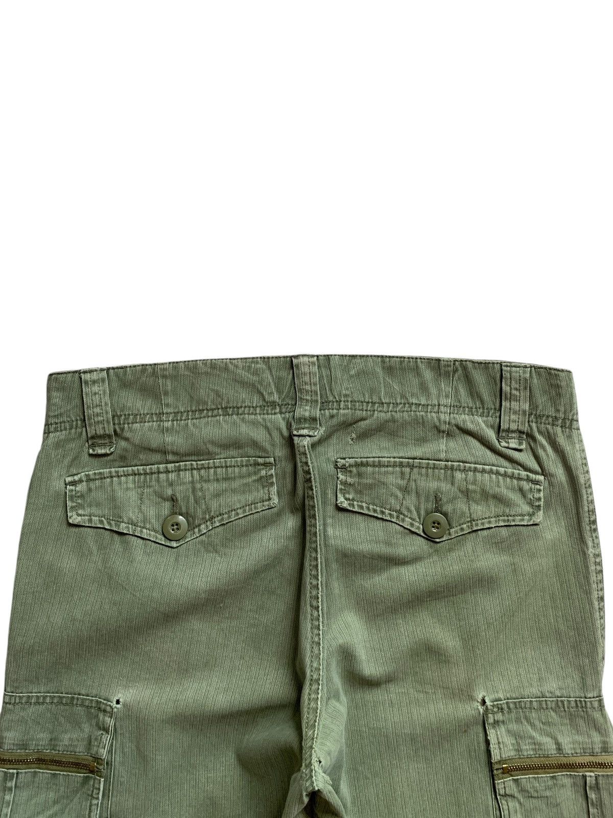 Japanese Brand Vintage Japanese Brand Baggy Style Cargo Denim Pants Size US 33 - 8 Thumbnail