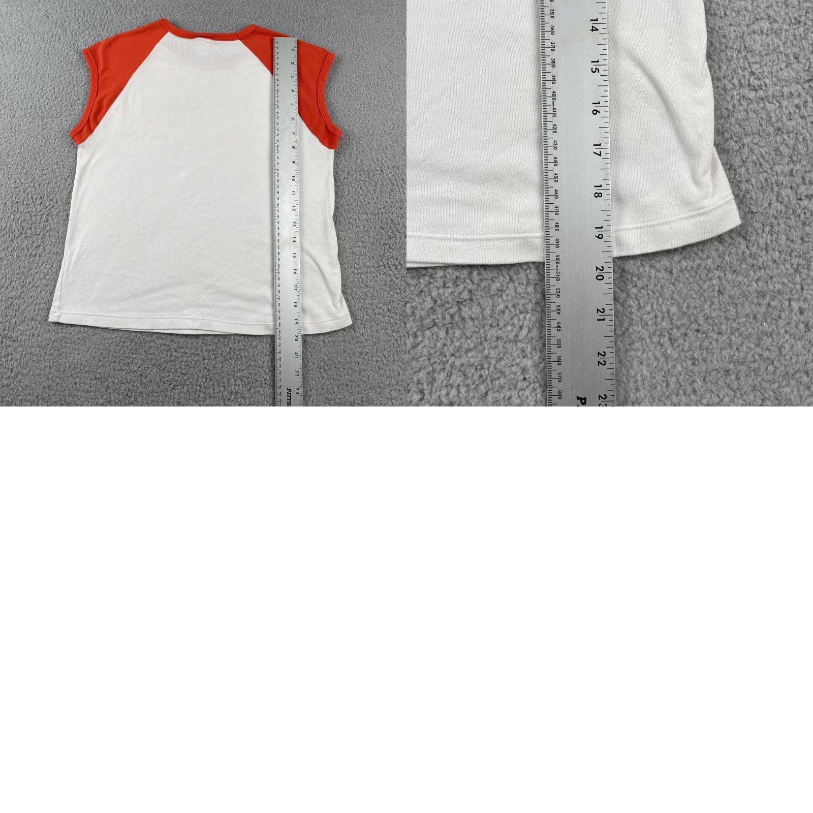 Harley Davidson VINTAGE Harley-Davidson Women’s XL White Raglan Tank Top Shirt USA Size XL / US 12-14 / IT 48-50 - 9 Thumbnail