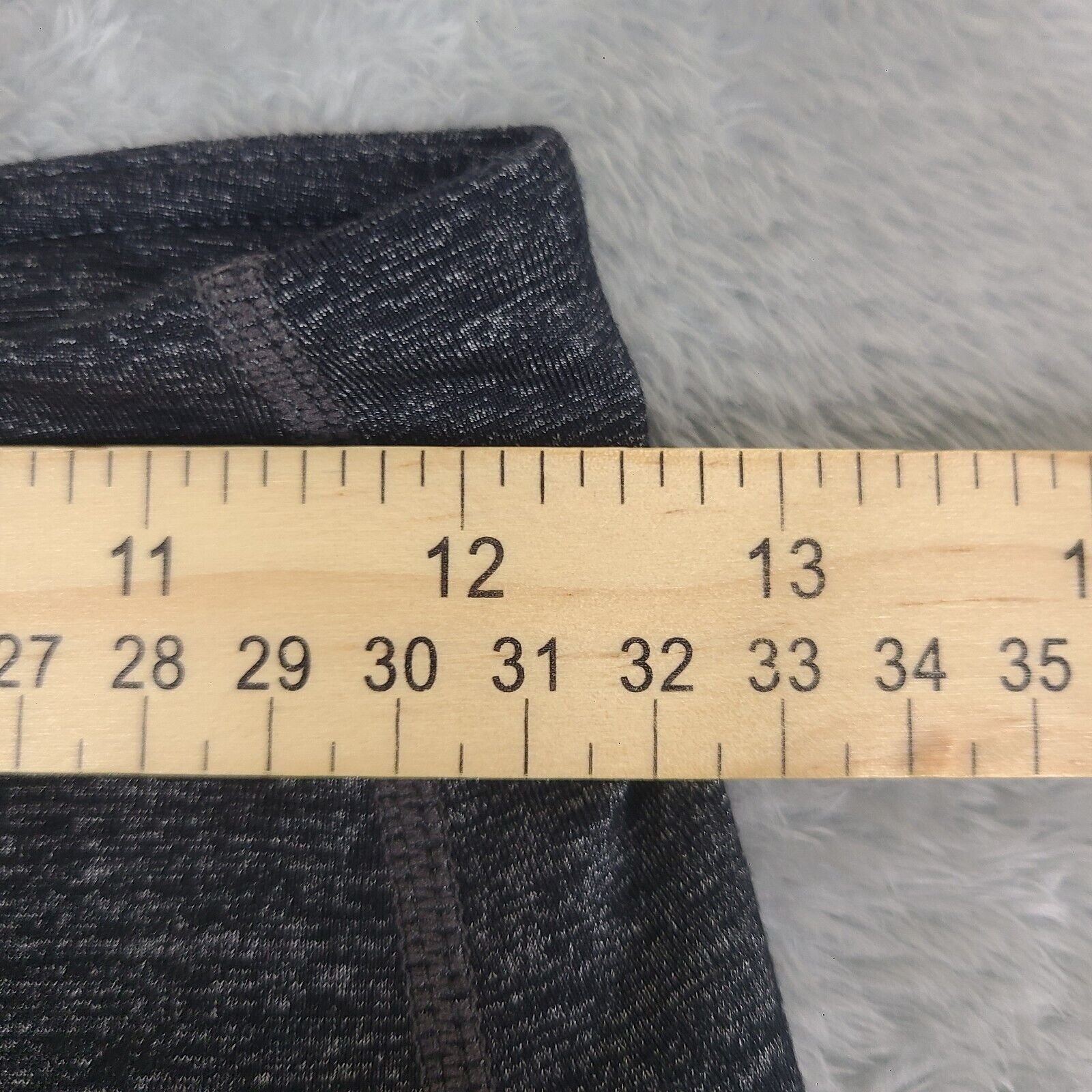 Athleta Athleta black space dye crop leggings Size XS Size 28" / US 6 / IT 42 - 3 Thumbnail