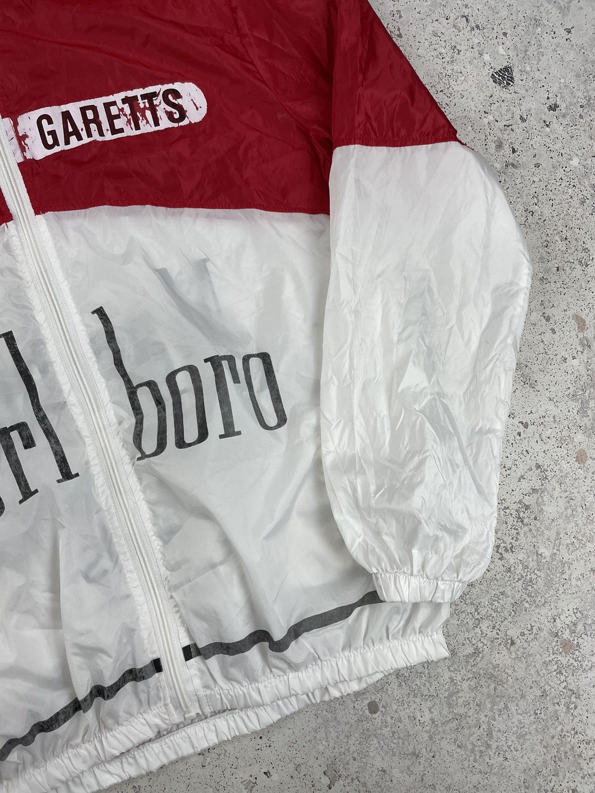 Marlboro × Vintage Vintage Marlboro Cigarettes Smoking Kills Light Jacket Size US L / EU 52-54 / 3 - 4 Thumbnail