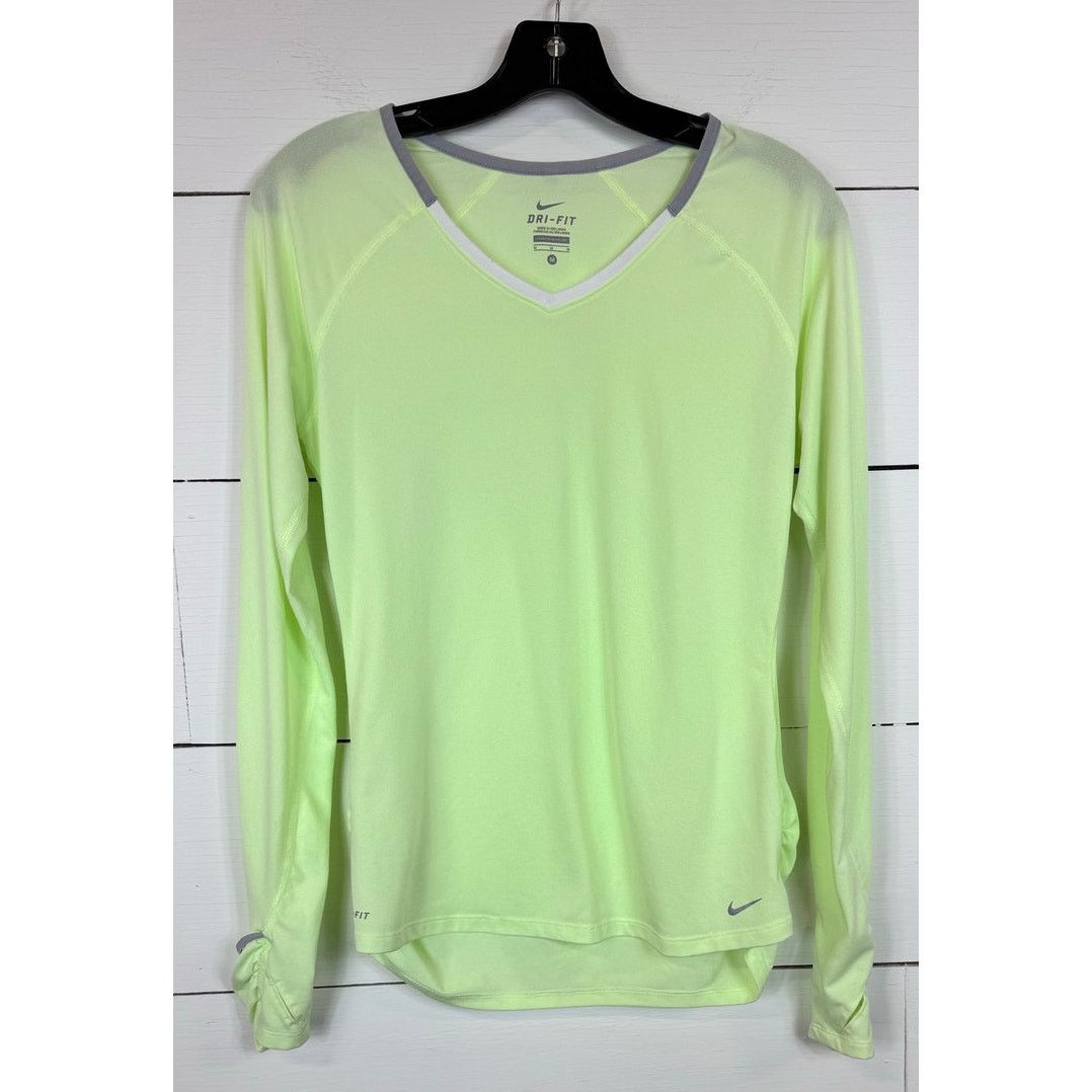 Nike Nike Long Sleeve Athletic Shirt Women's Size Medium Size M / US 6-8 / IT 42-44 - 1 Thumbnail