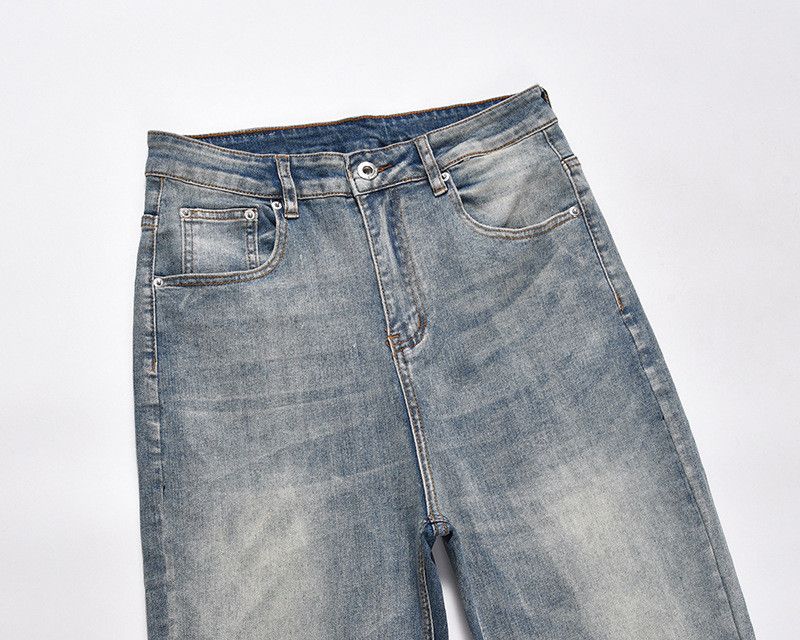Vintage American casual distressed flared jeans for men Size US 32 / EU 48 - 3 Thumbnail