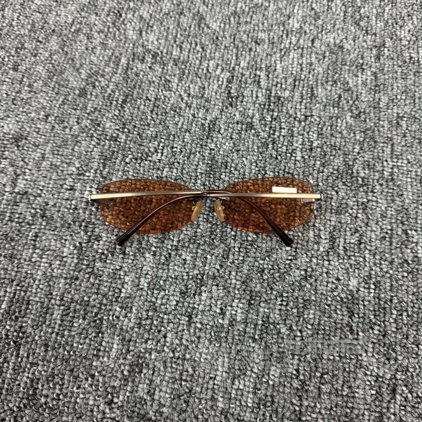 Chanel Chanel Frameless orange sunglasses| Size ONE SIZE - 3 Thumbnail