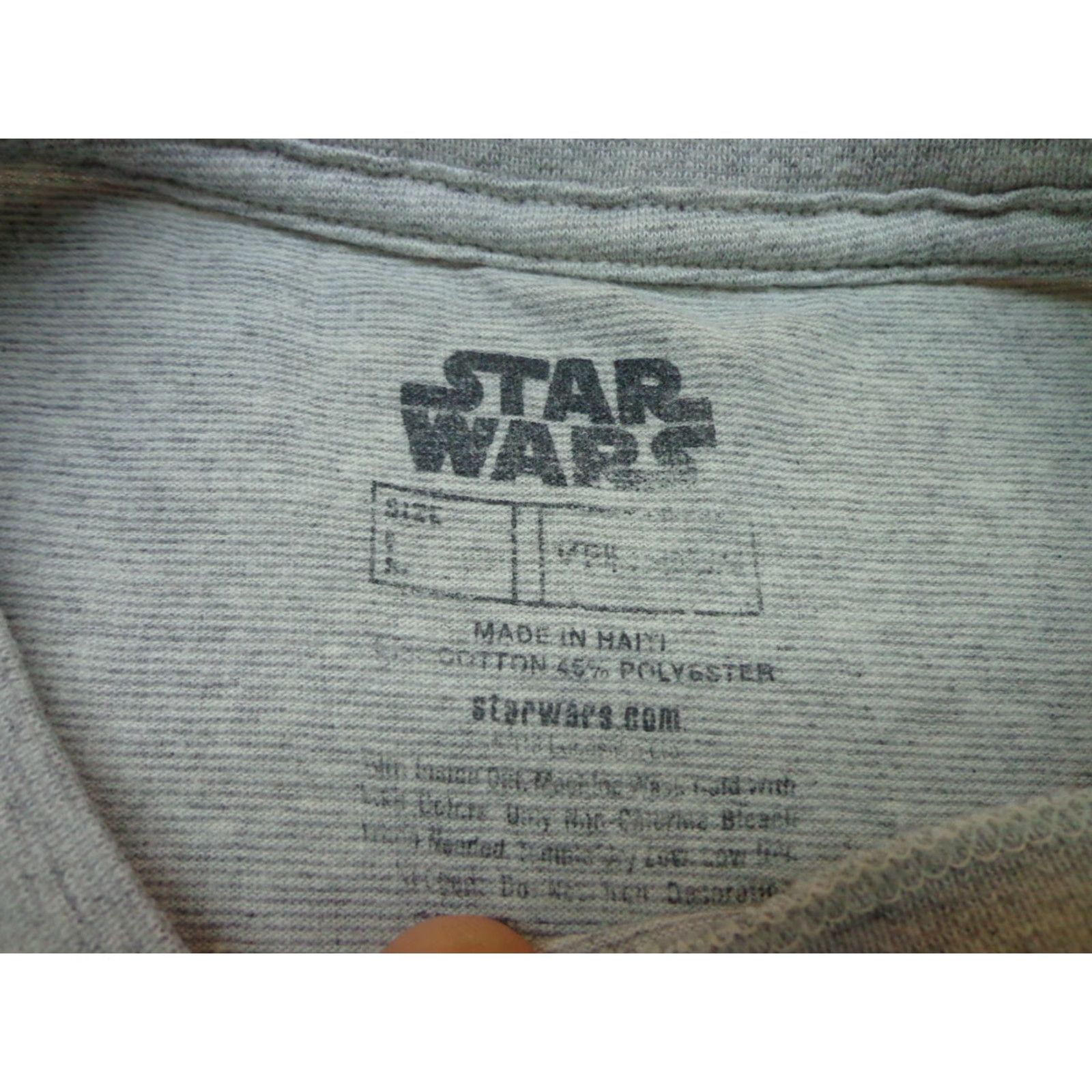Vintage VINTAGE Star Wars Alphabet ABCs Mens T Shirt Size Large Gray Short Sleeve Size US L / EU 52-54 / 3 - 3 Thumbnail