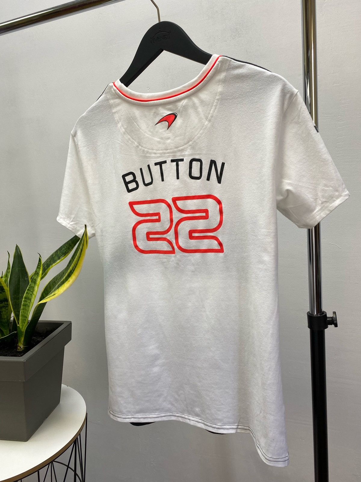 Formula 1 × Vintage F1 McLaren Honda Team #22 Button Formula One 1 Tee Size US L / EU 52-54 / 3 - 13 Thumbnail