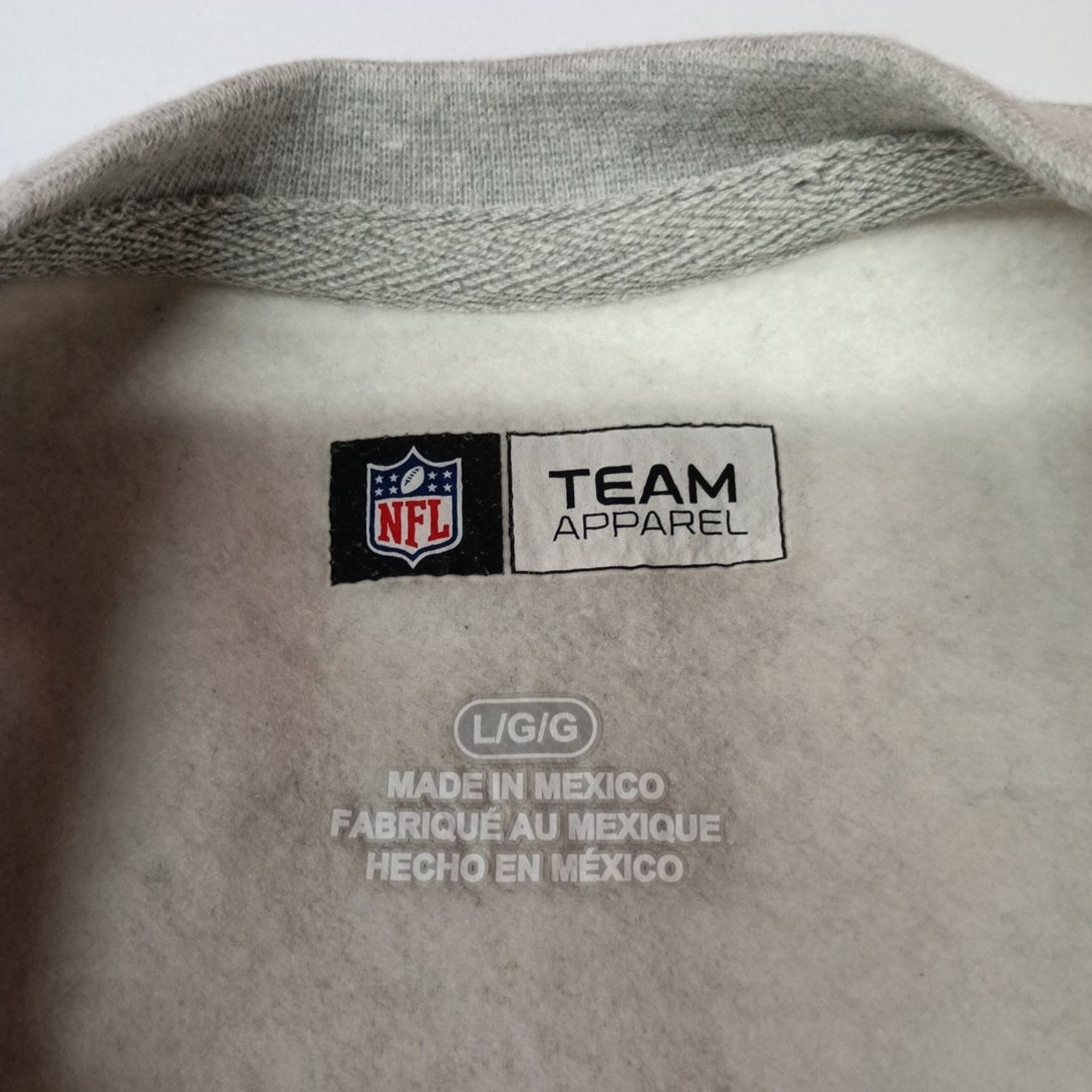 NFL NFL Men’s Minnesota Vikings Pullover Sweatshirt Size L Gray Size US L / EU 52-54 / 3 - 4 Thumbnail